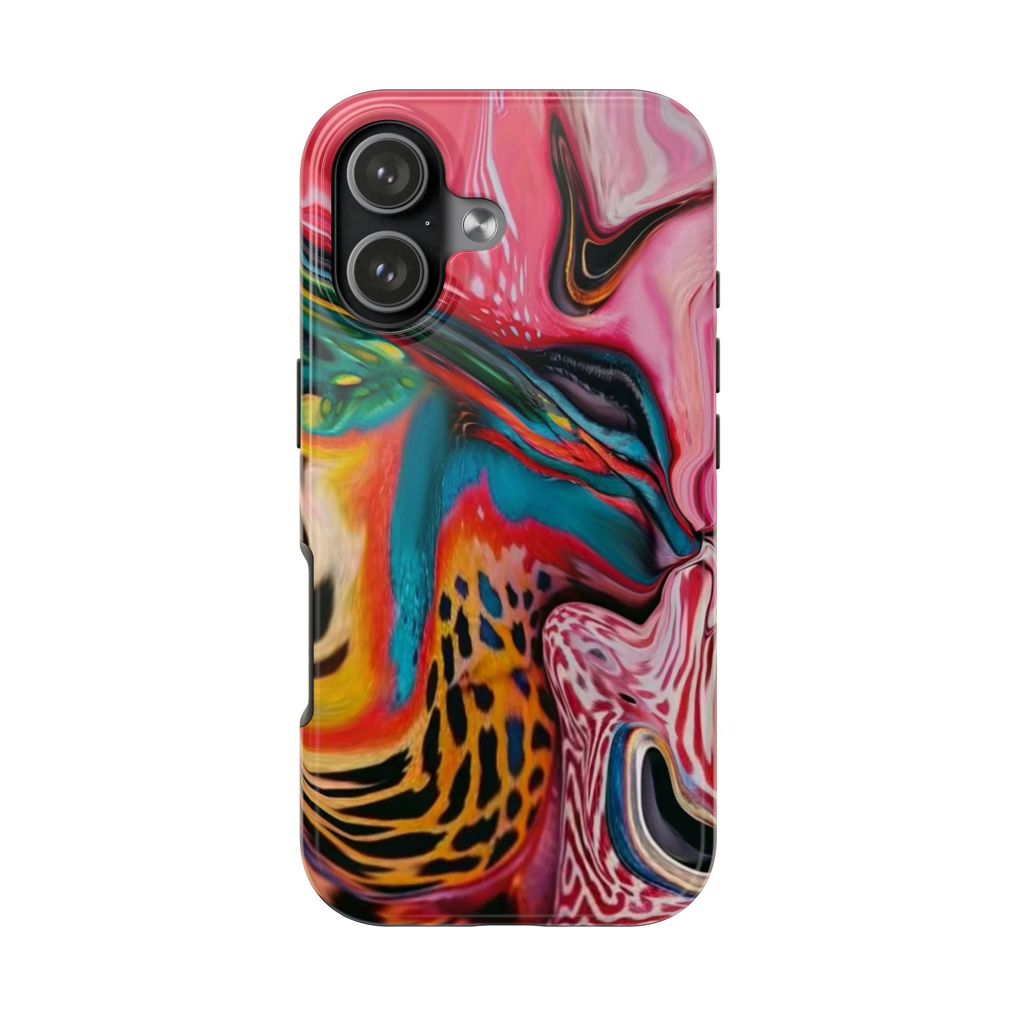 LEOPARD SWIRL PHONE CASE