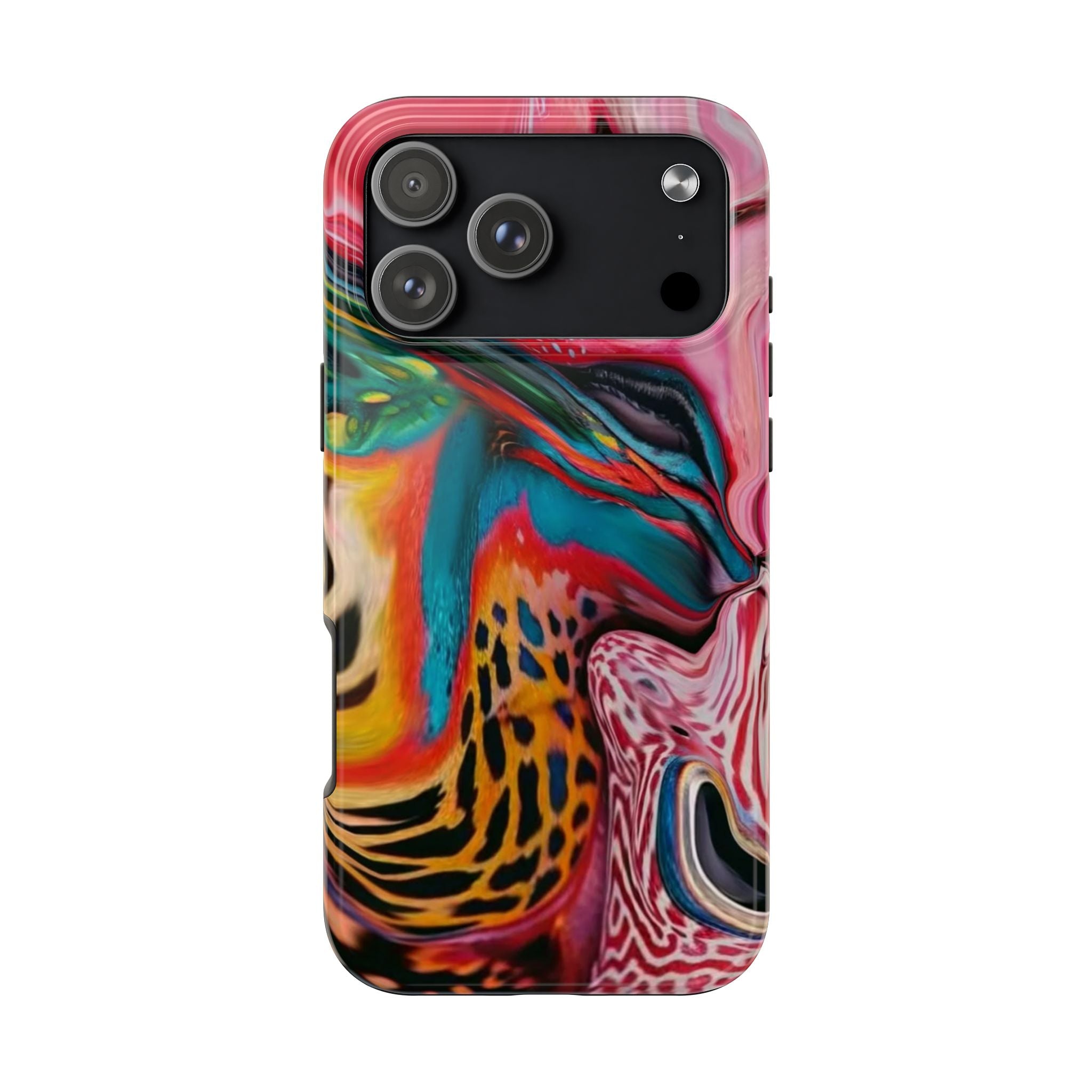LEOPARD SWIRL PHONE CASE
