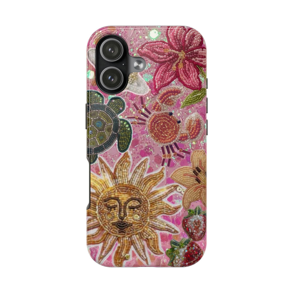 PINK PRISM PHONE CASE