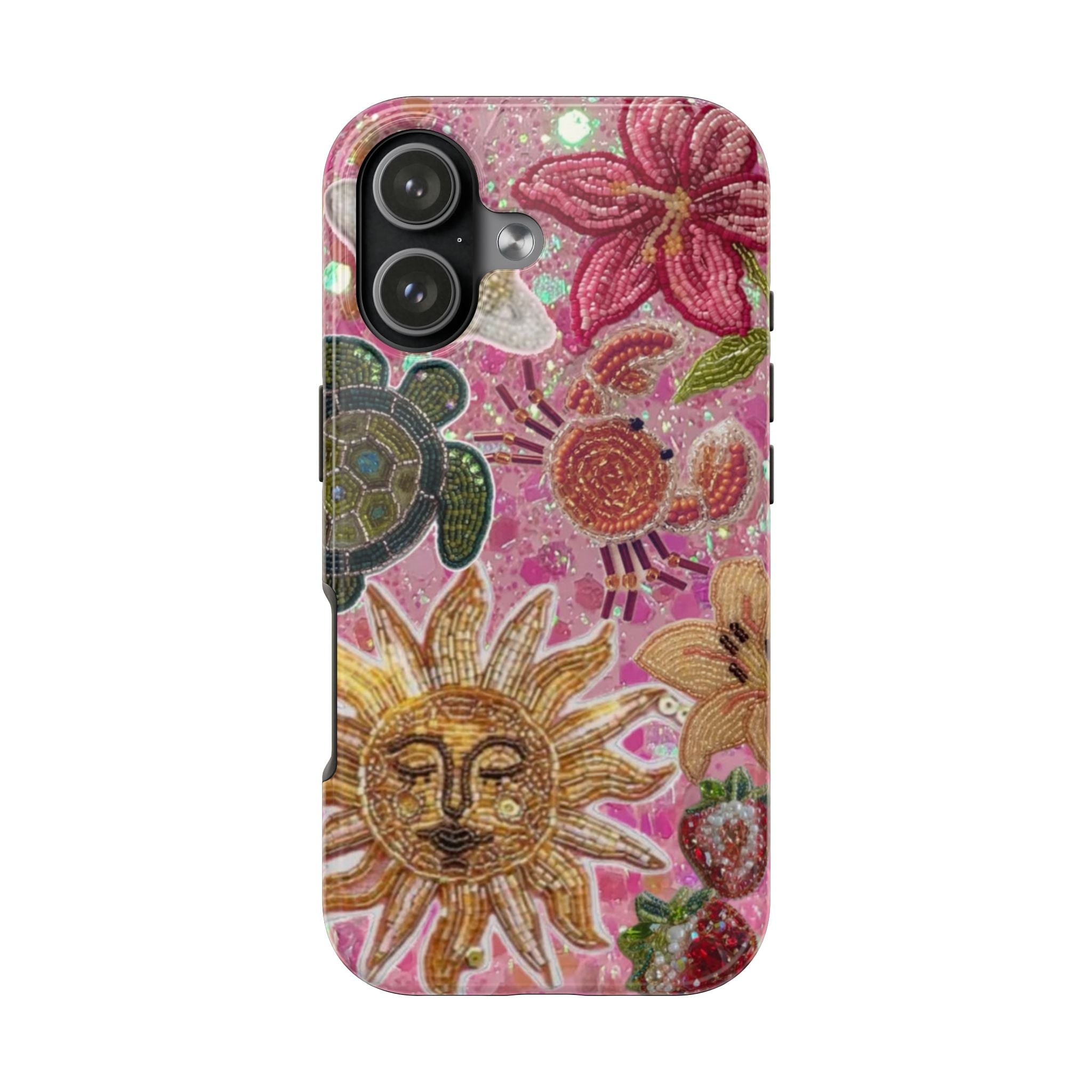 PINK PRISM PHONE CASE