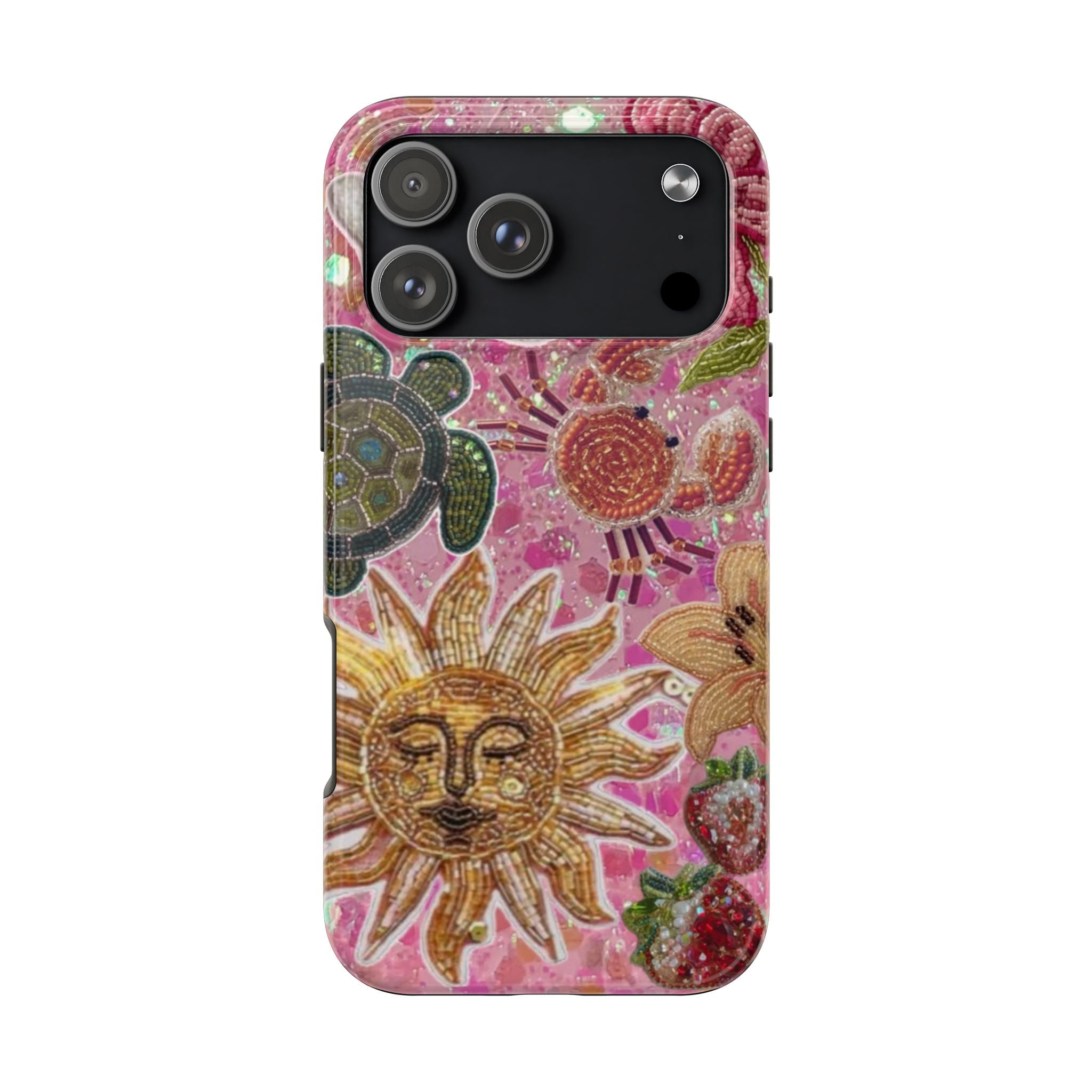 PINK PRISM PHONE CASE