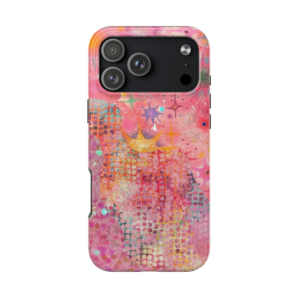 PINK DAHLIA PHONE CASE