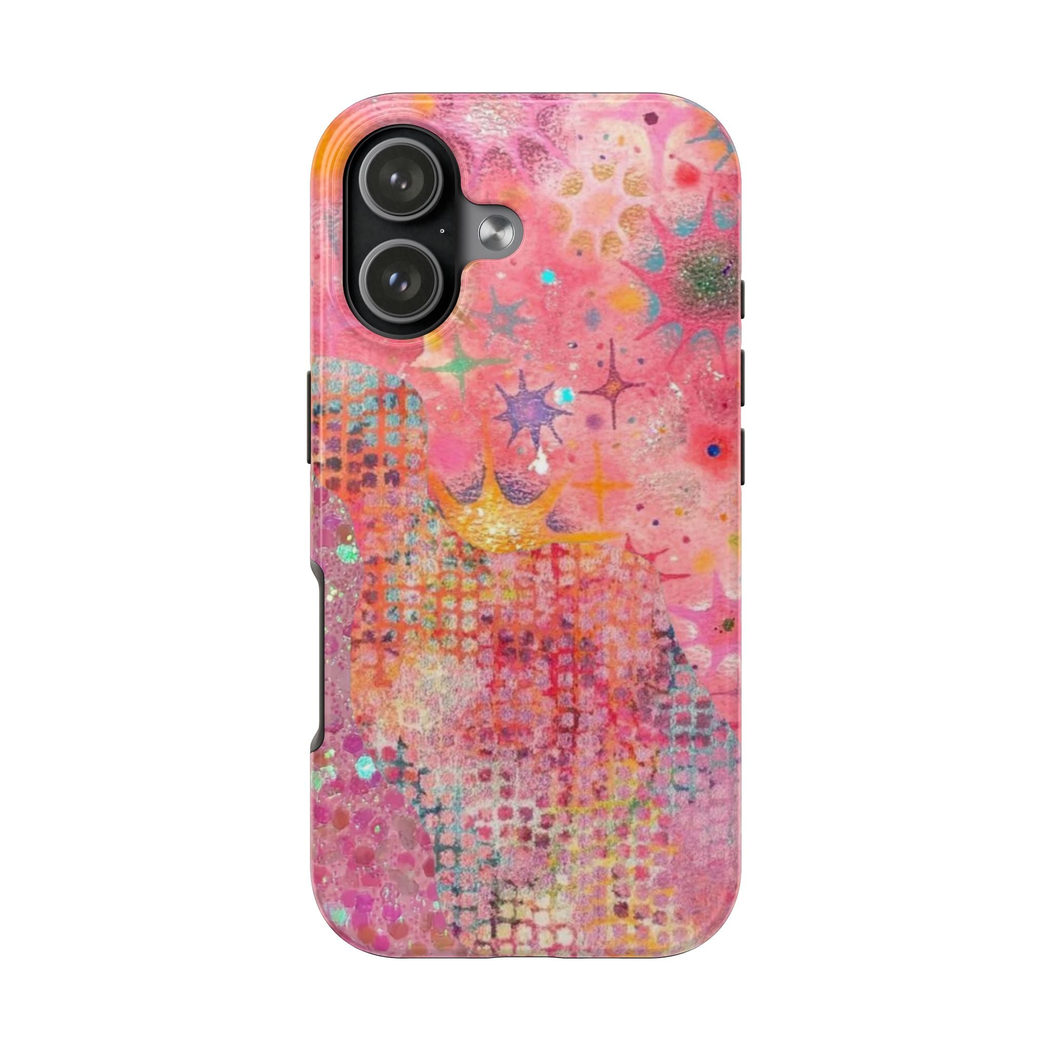 PINK DAHLIA PHONE CASE