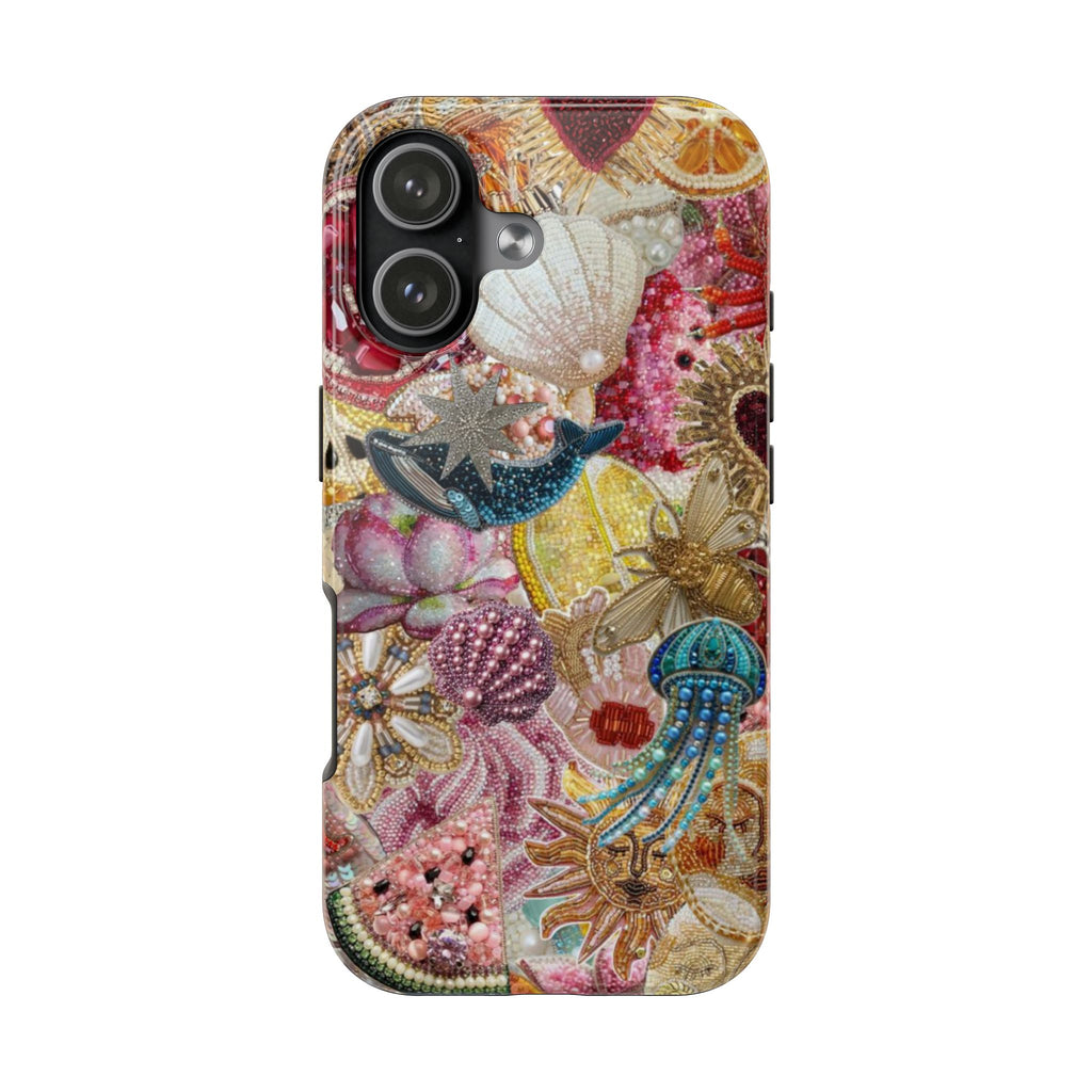 EMBELLISHED ISLAND PHONE CASE
