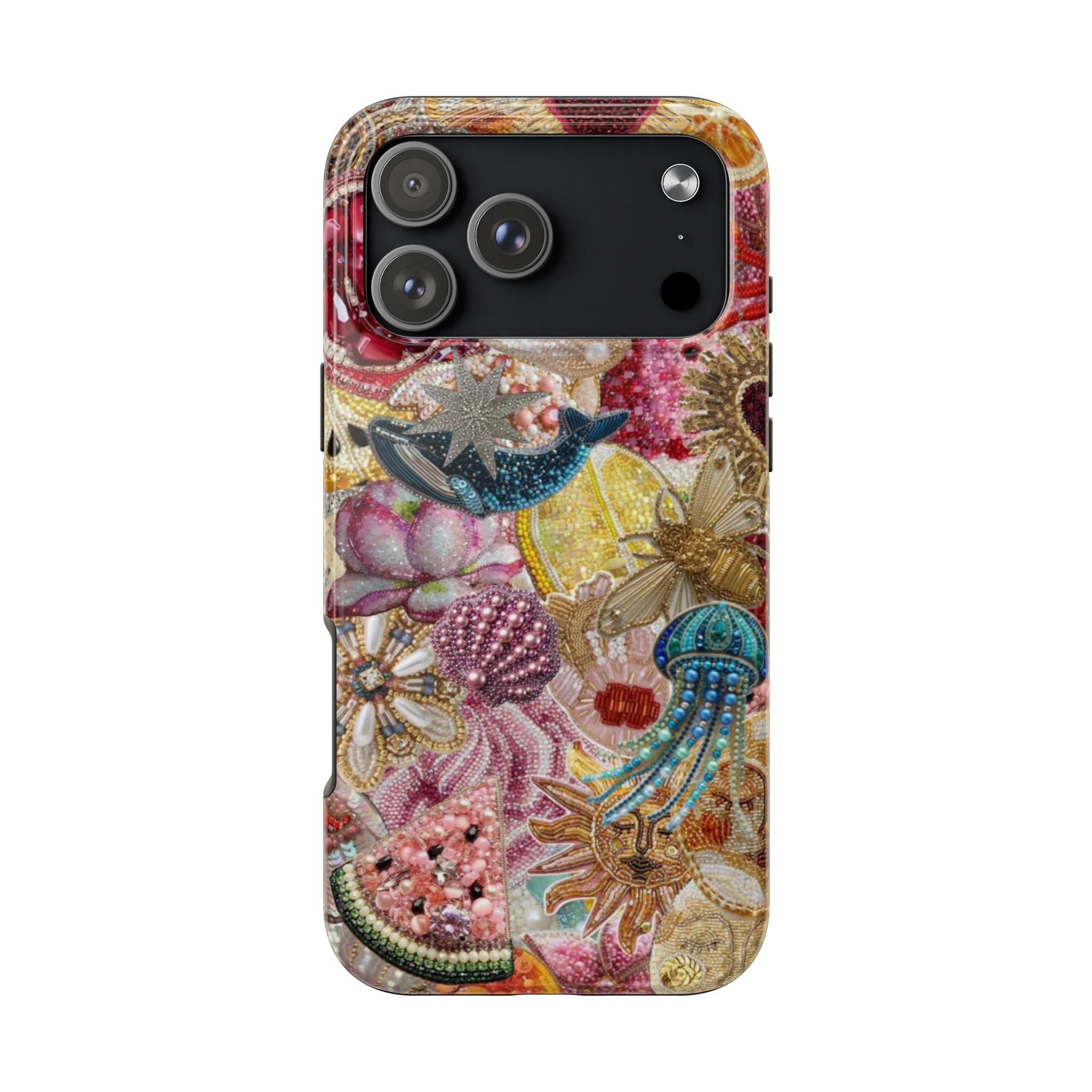 EMBELLISHED ISLAND PHONE CASE