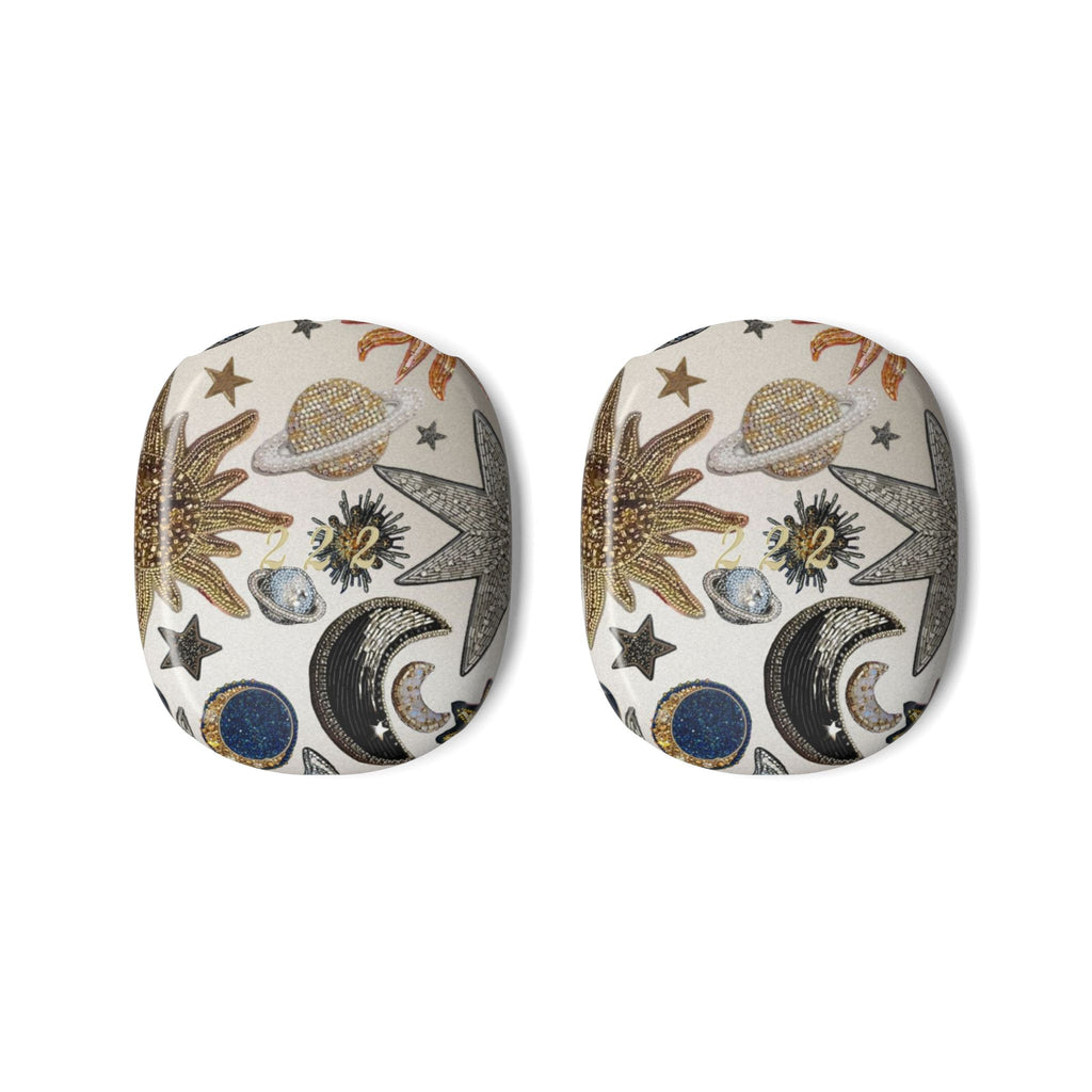 GOLD 222 GALAXY AIRPODS MAX CASE COVERS