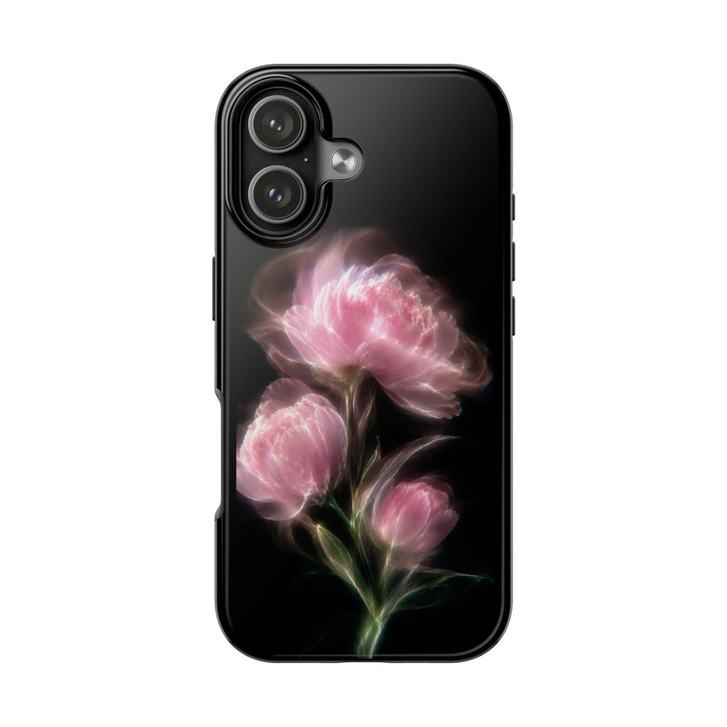 GLOWING PINK ORCHIDS PHONE CASE