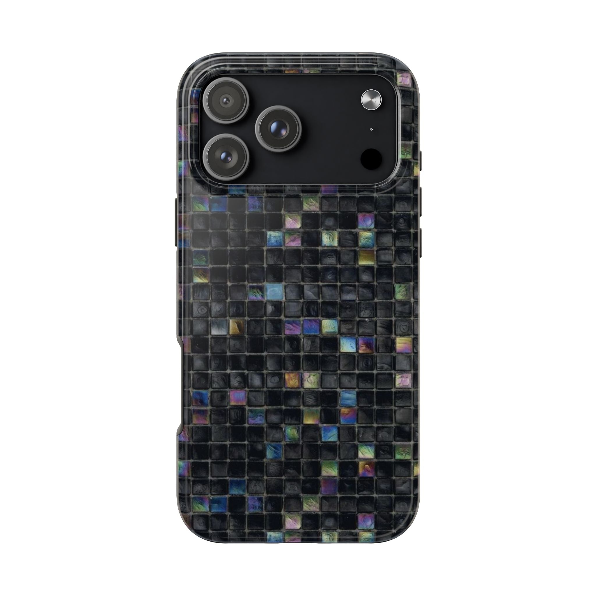 BLACK MOSAIC PHONE CASE