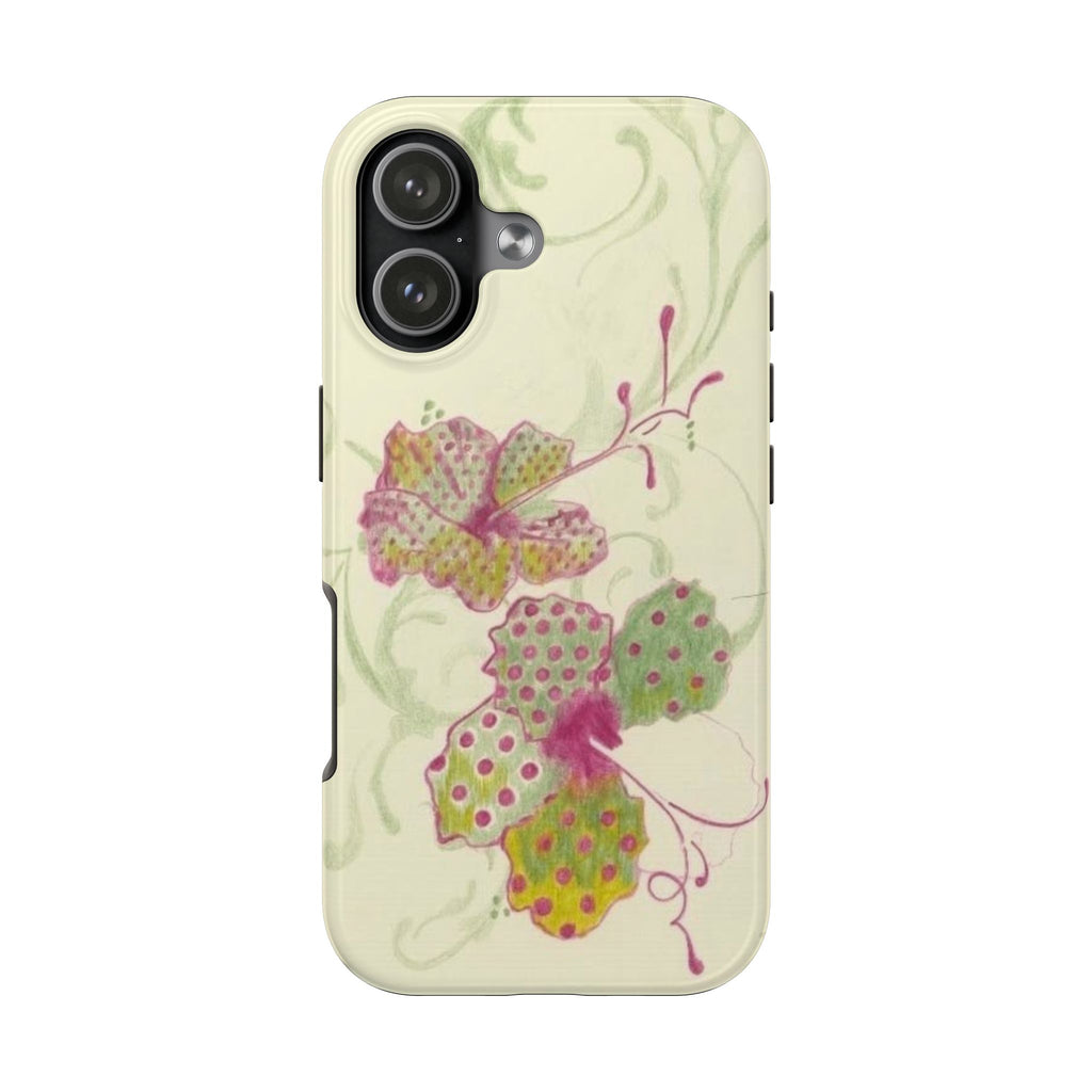 WHIMSICAL FLOWER PHONE CASE