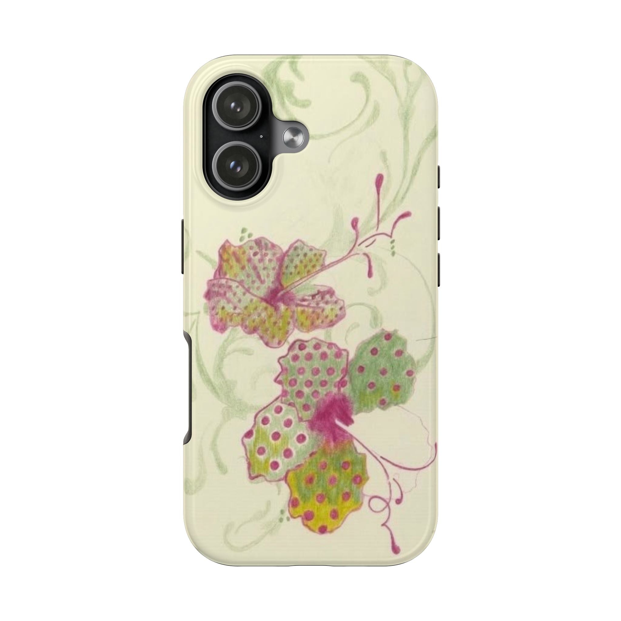 WHIMSICAL FLOWER PHONE CASE