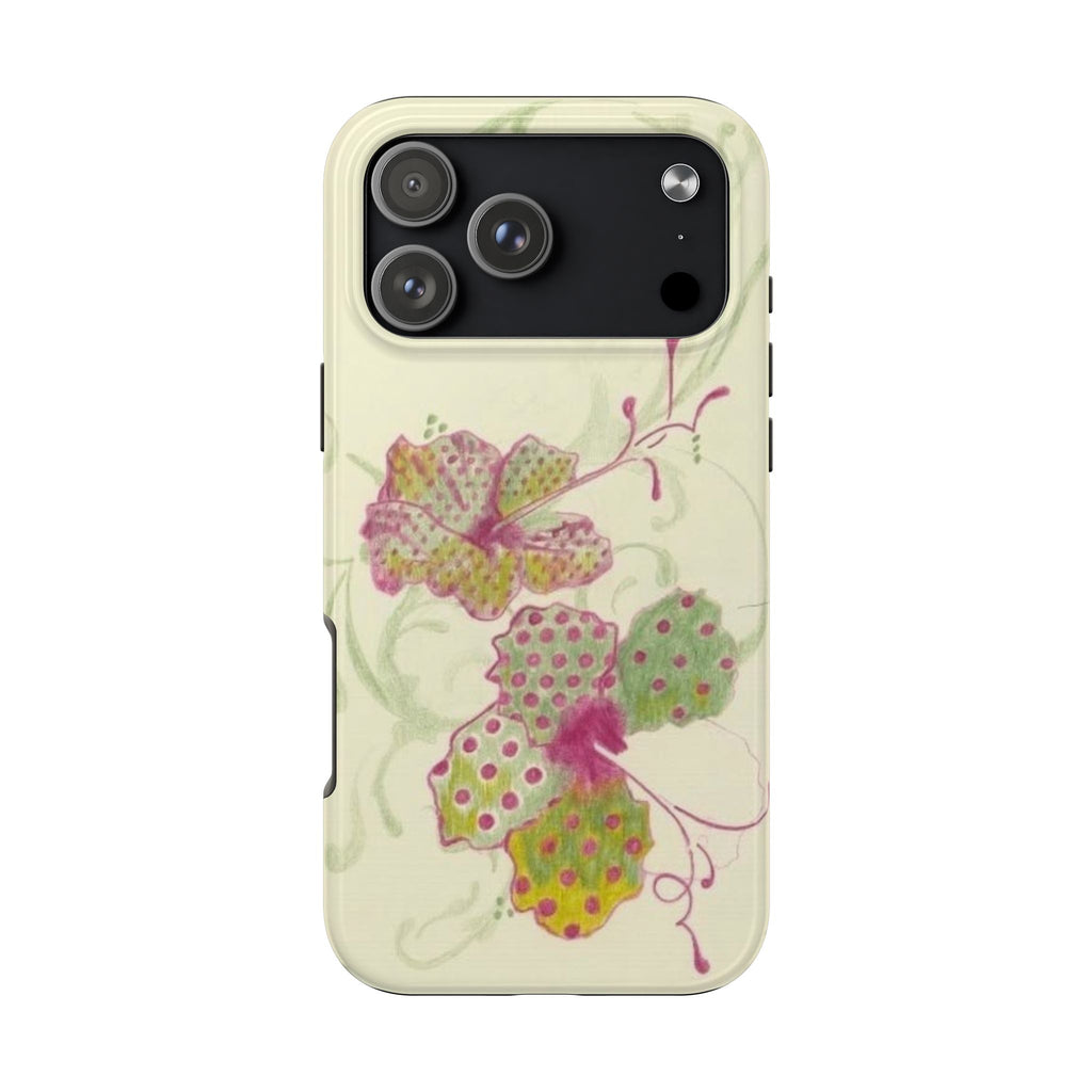WHIMSICAL FLOWER PHONE CASE