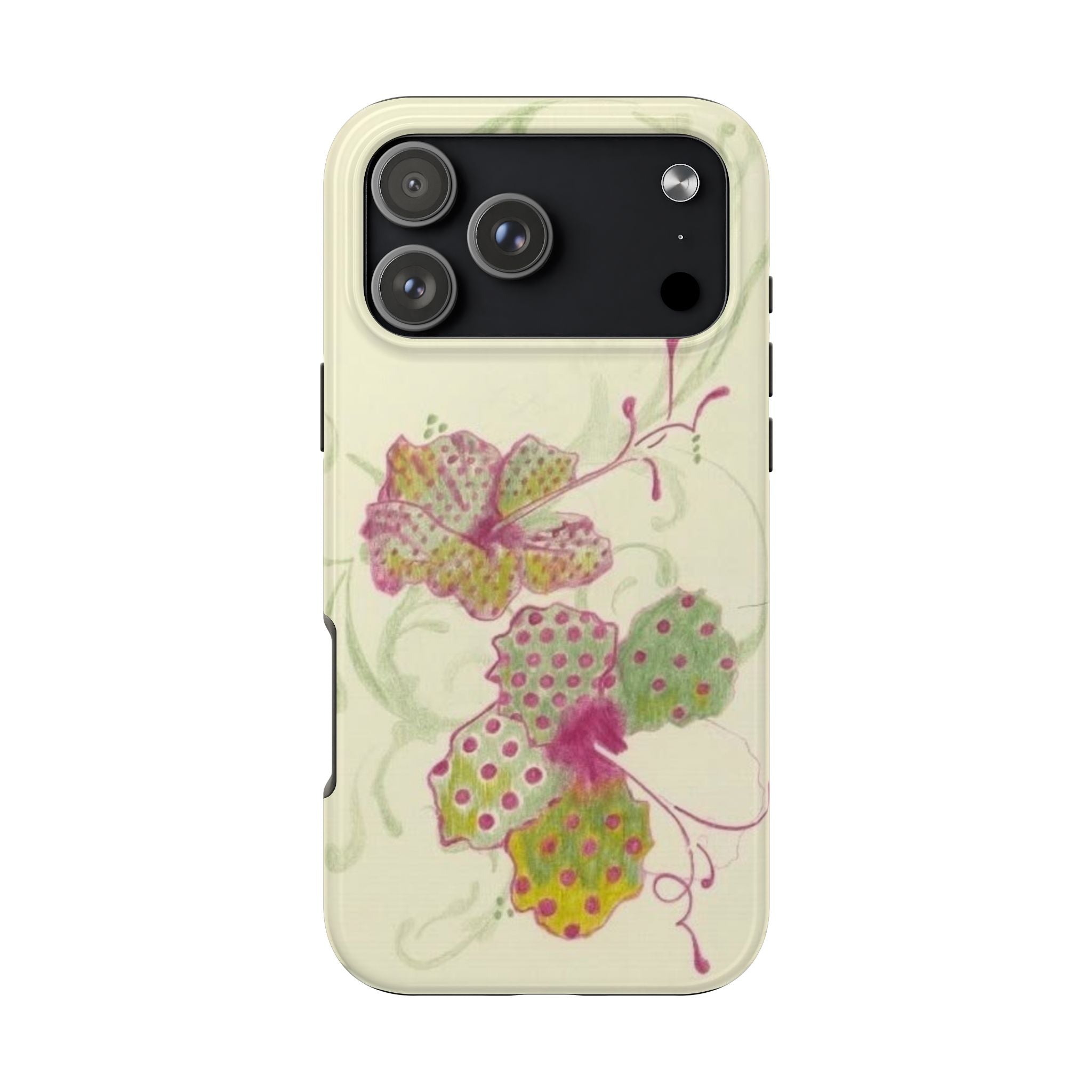 WHIMSICAL FLOWER PHONE CASE