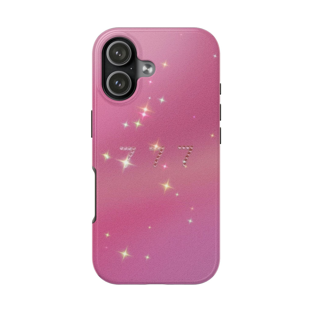 PINK 777 AURA PHONE CASE