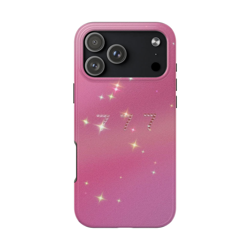 PINK 777 AURA PHONE CASE