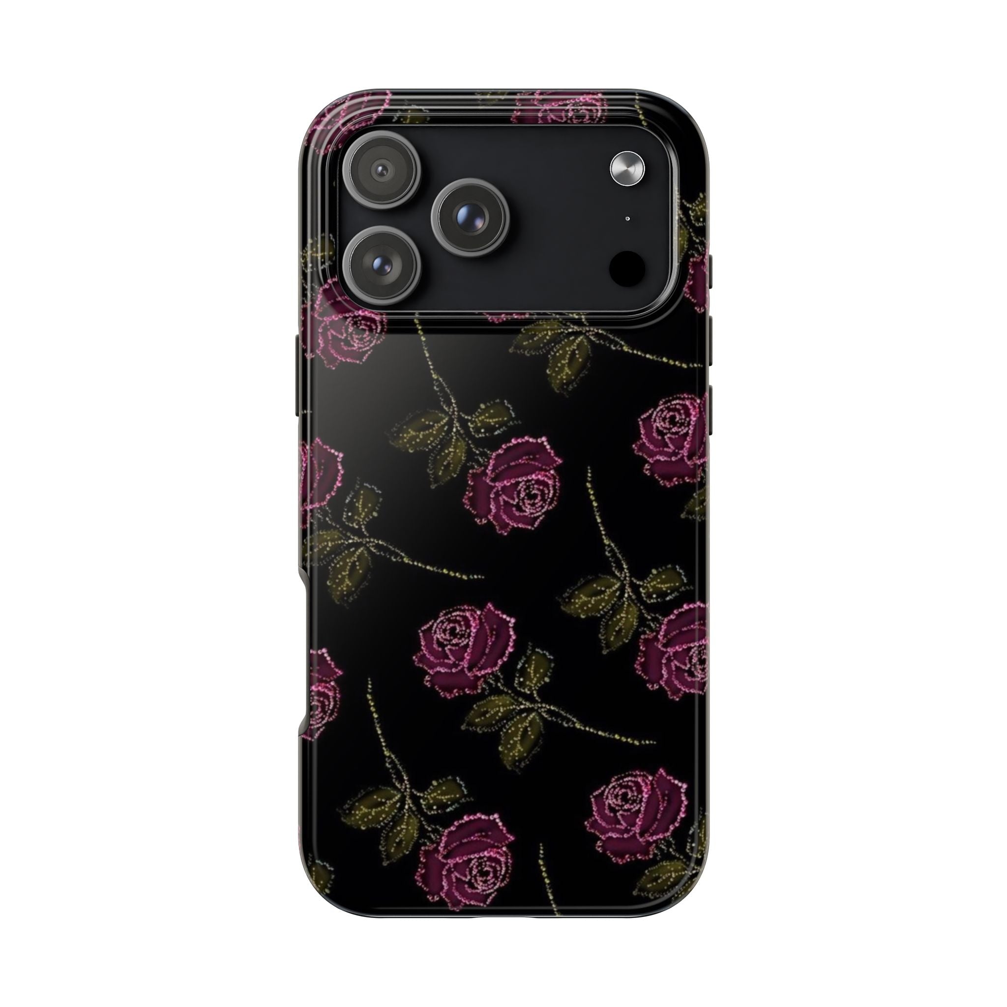 BLACK ROSES PHONE CASE
