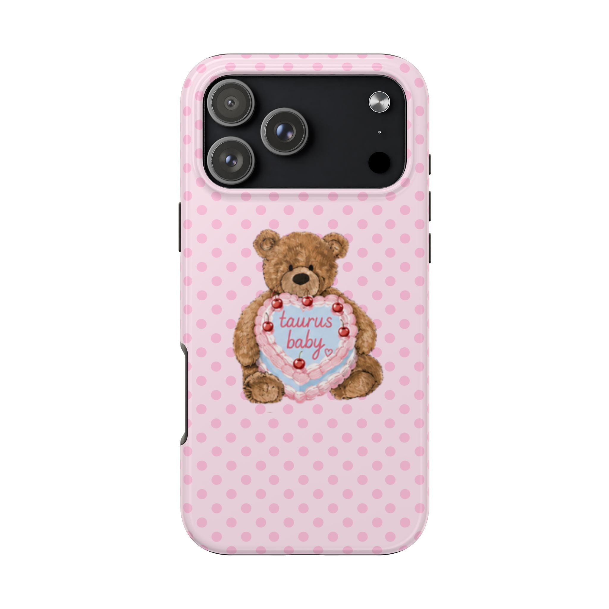 TAURUS CAKE PHONE CASE