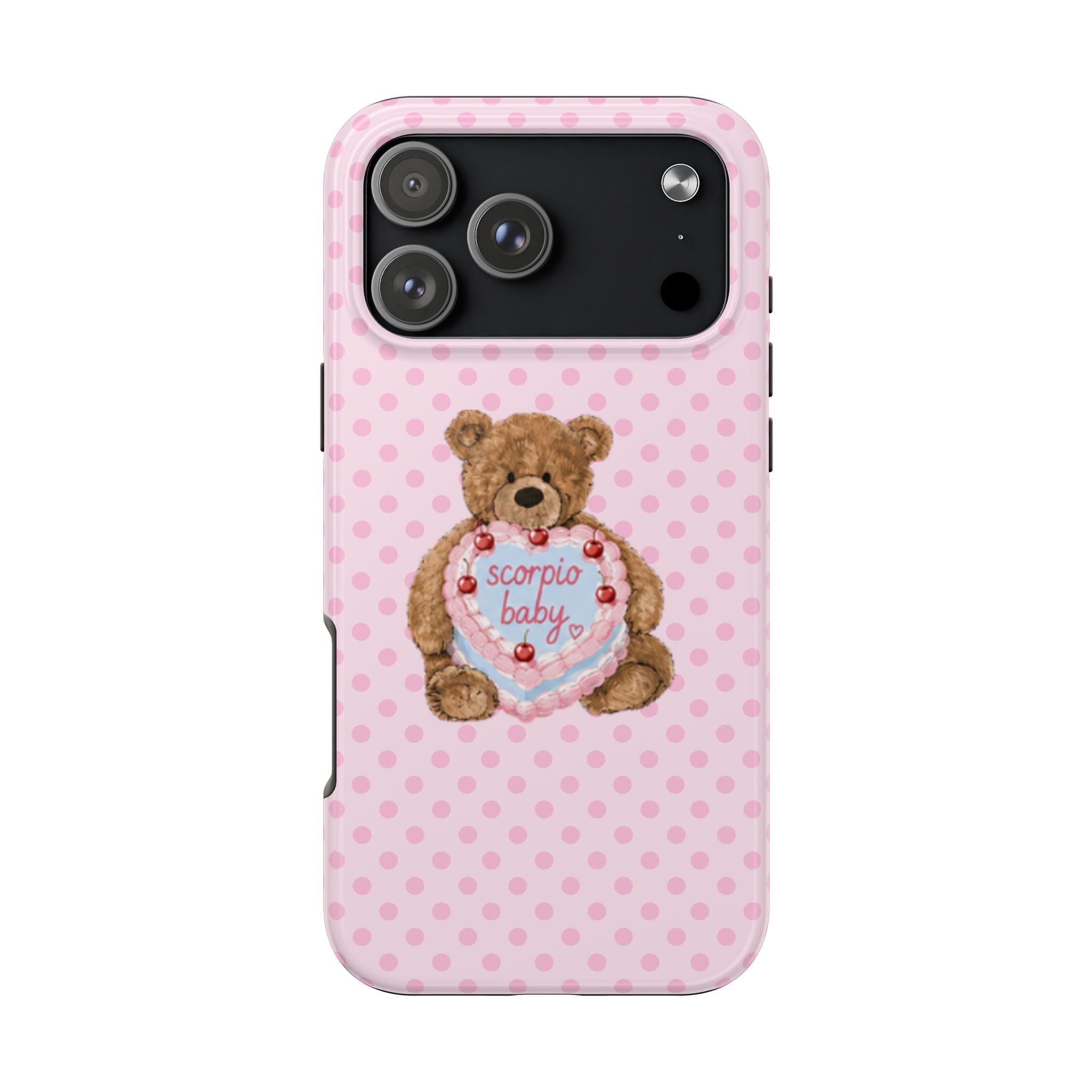 SCORPIO CAKE PHONE CASE