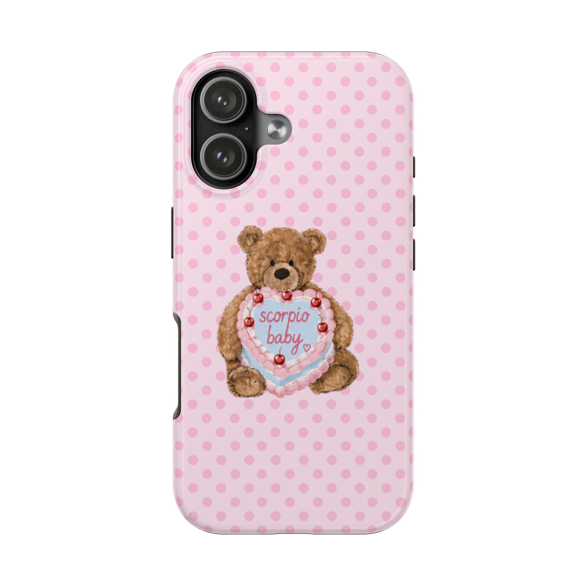 SCORPIO CAKE PHONE CASE