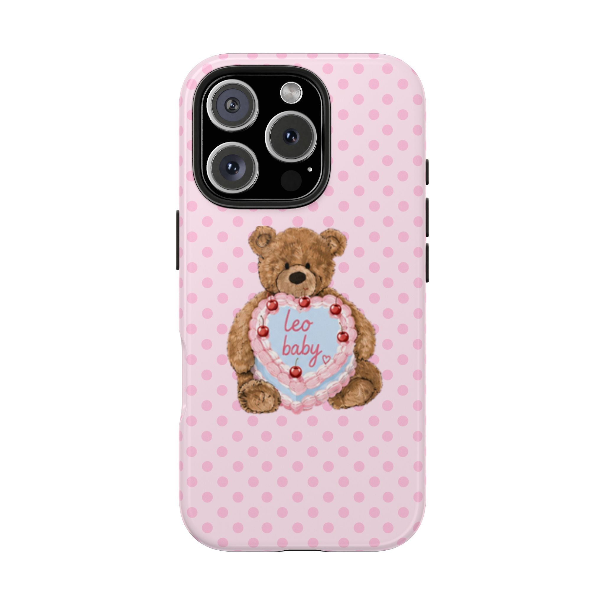 LEO CAKE PHONE CASE