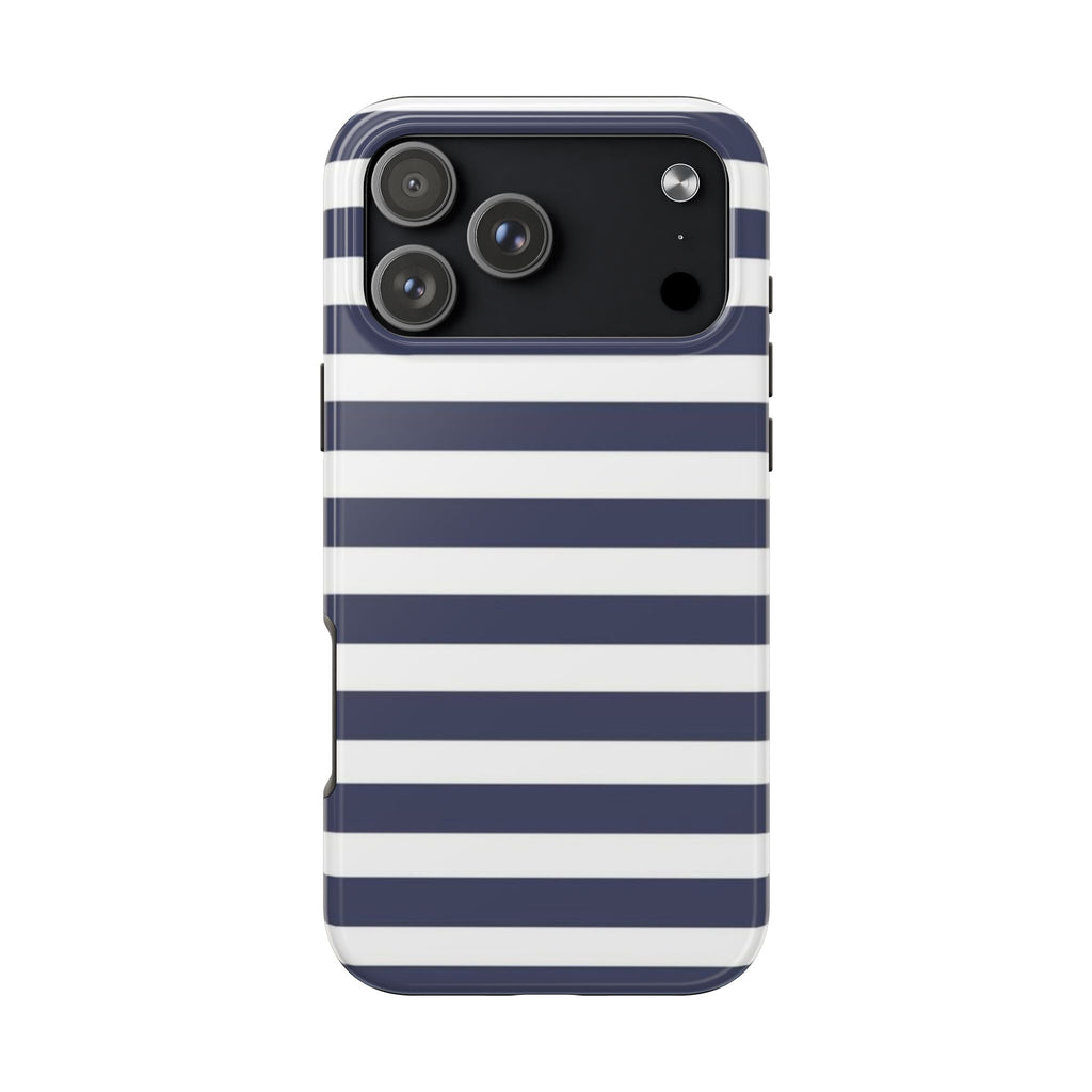 BEACH CLUB STRIPED PHONE CASE