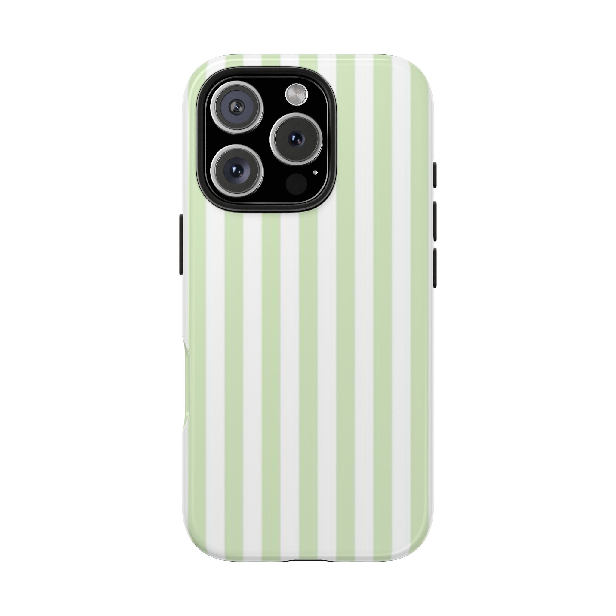 GREEN SOFT SERVE STRIPED PHONE CASE