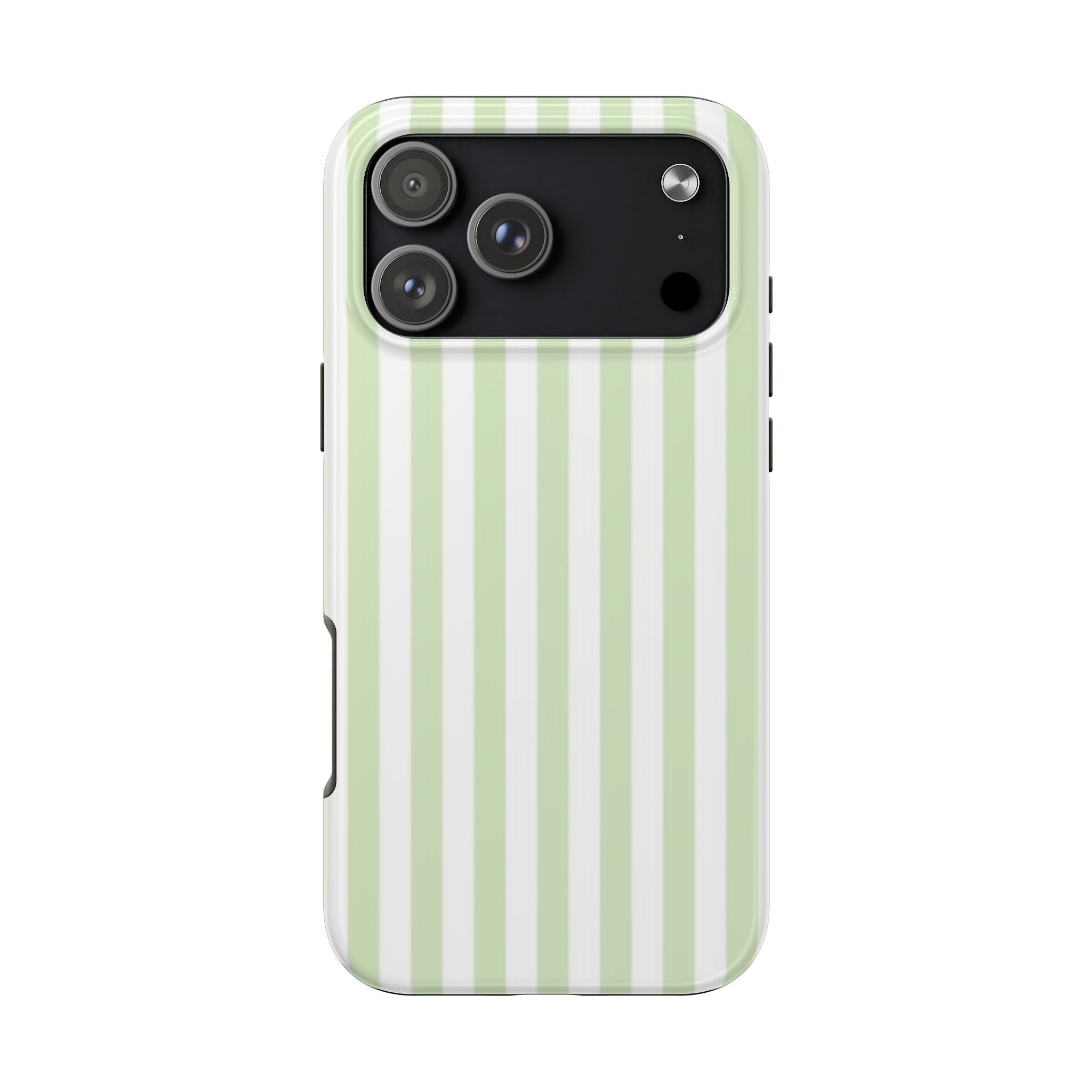 GREEN SOFT SERVE STRIPED PHONE CASE