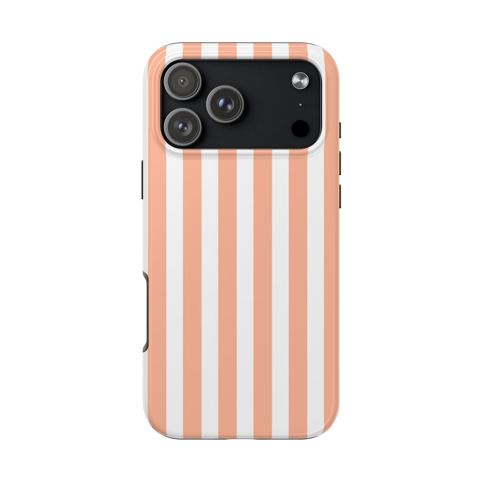 ORANGE RESORT STRIPED PHONE CASE