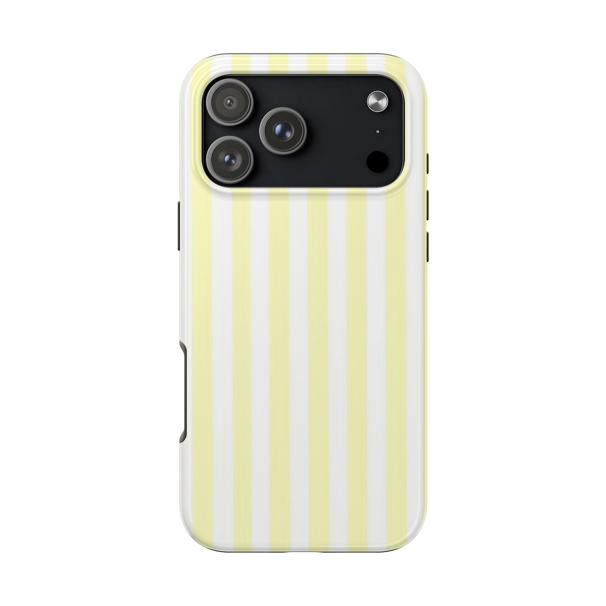 YELLOW SUNDAE STRIPED PHONE CASE