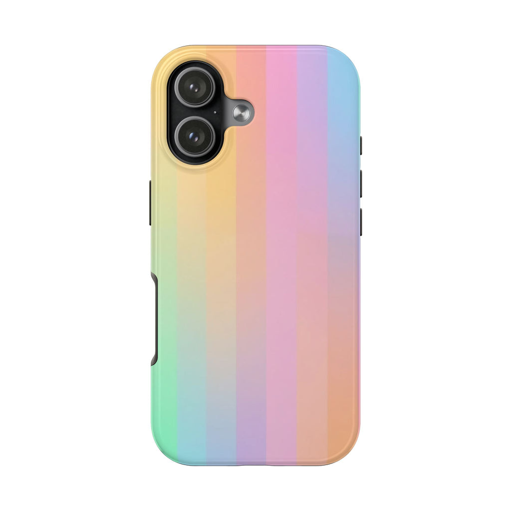 RAINBOW DREAM STRIPED PHONE CASE