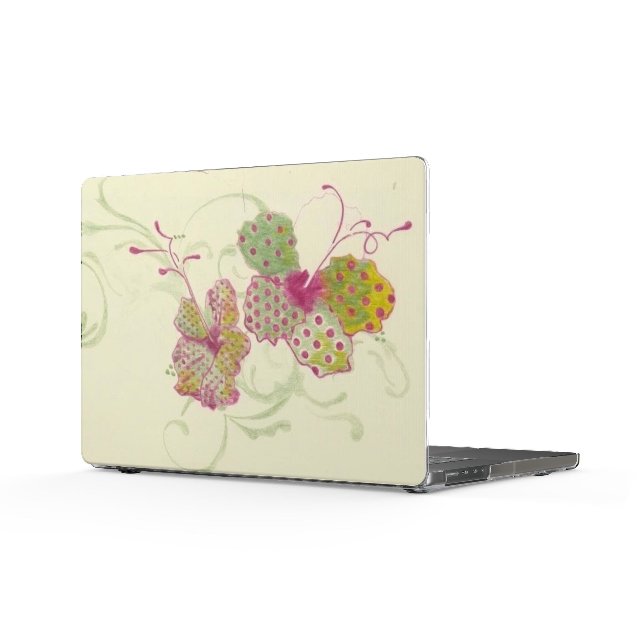 WHIMSICAL FLOWER MACBOOK COVERS
