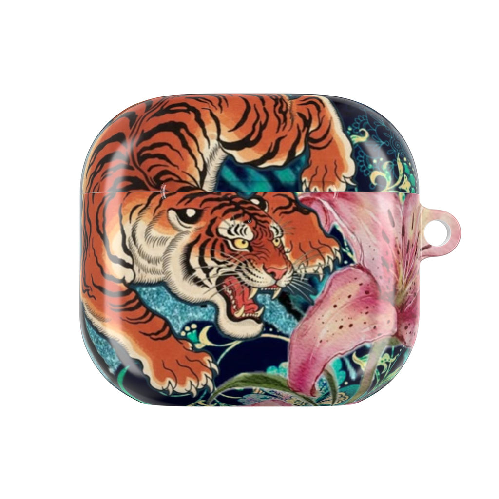 NAVY REVERIE TIGER AIRPOD CASE