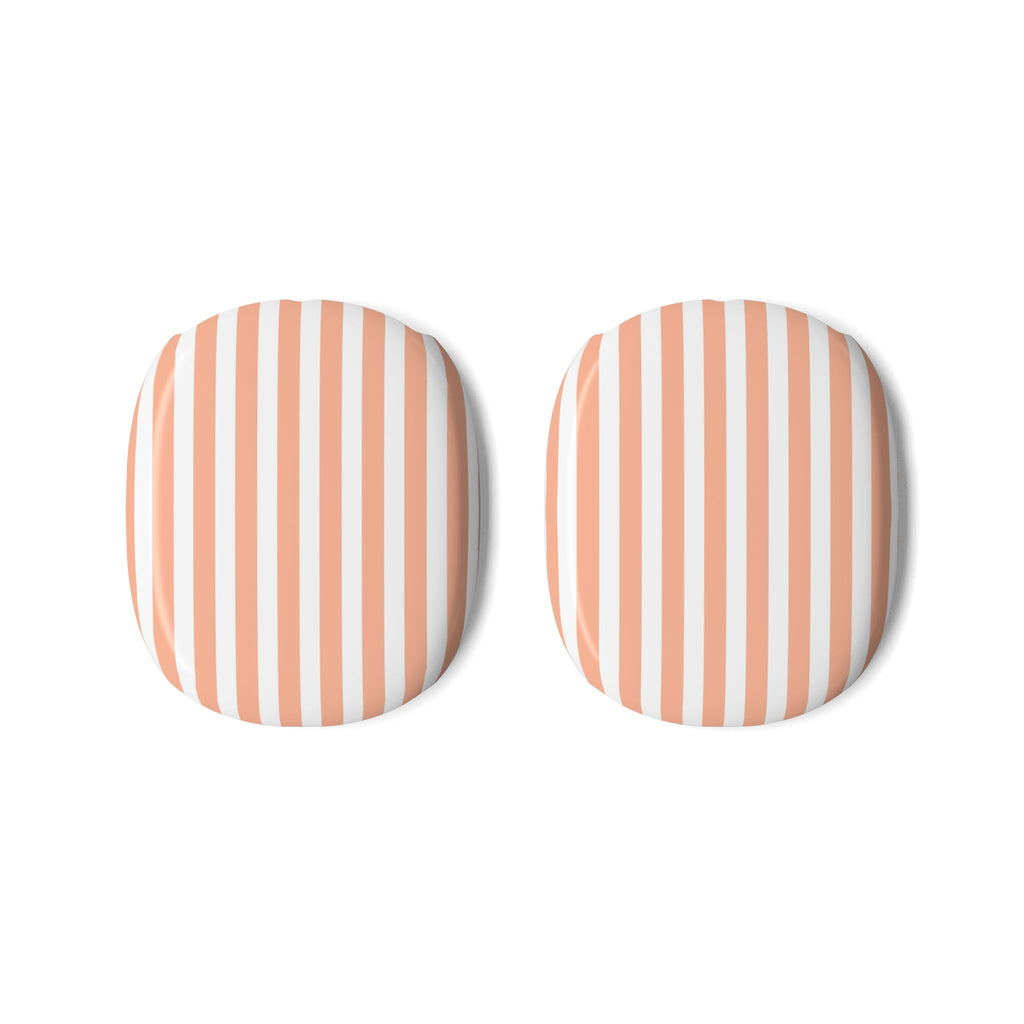 ORANGE RESORT STRIPED AIRPODS MAX CASE COVERS