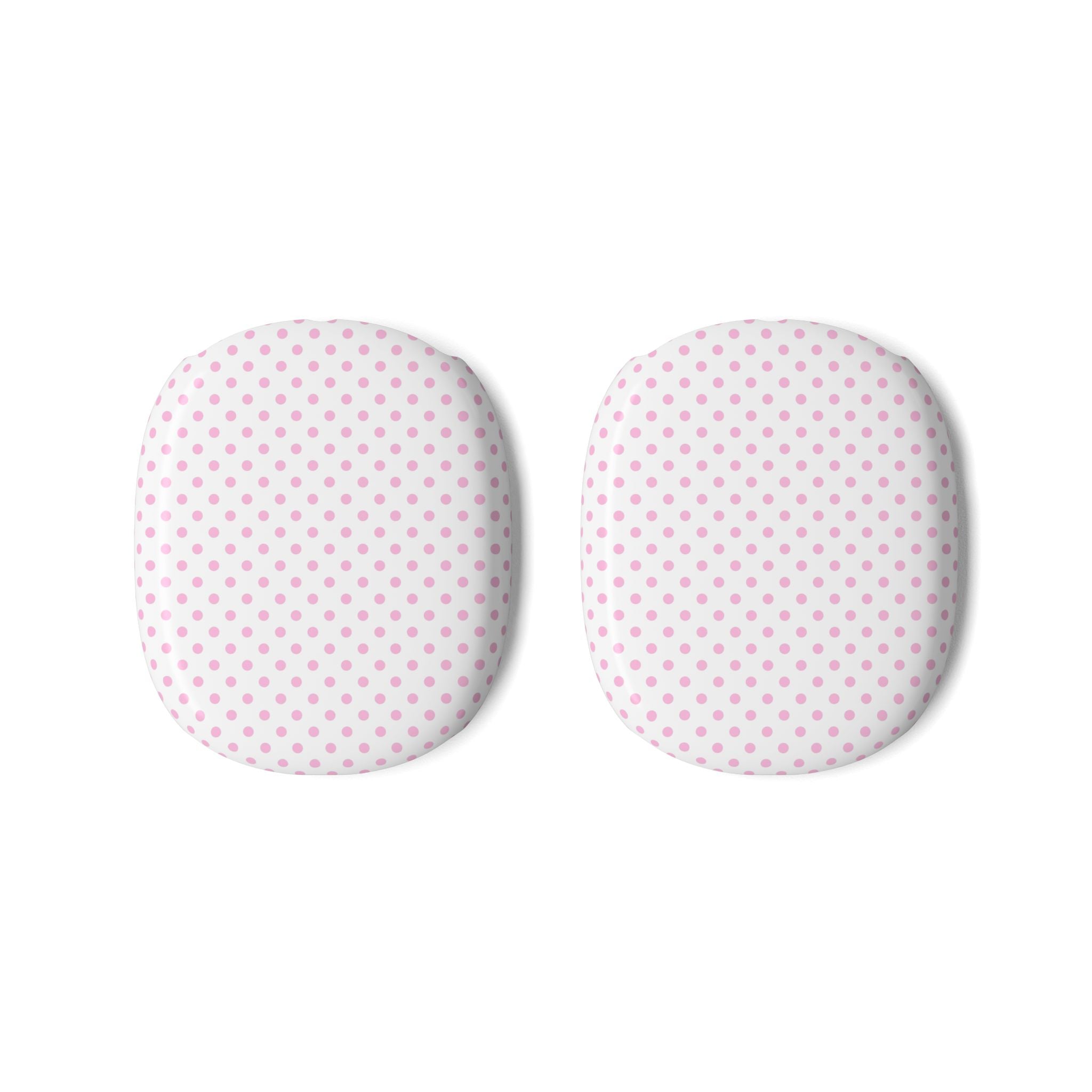 DOLLY PINK POLKA DOTS AIRPODS MAX CASE COVERS