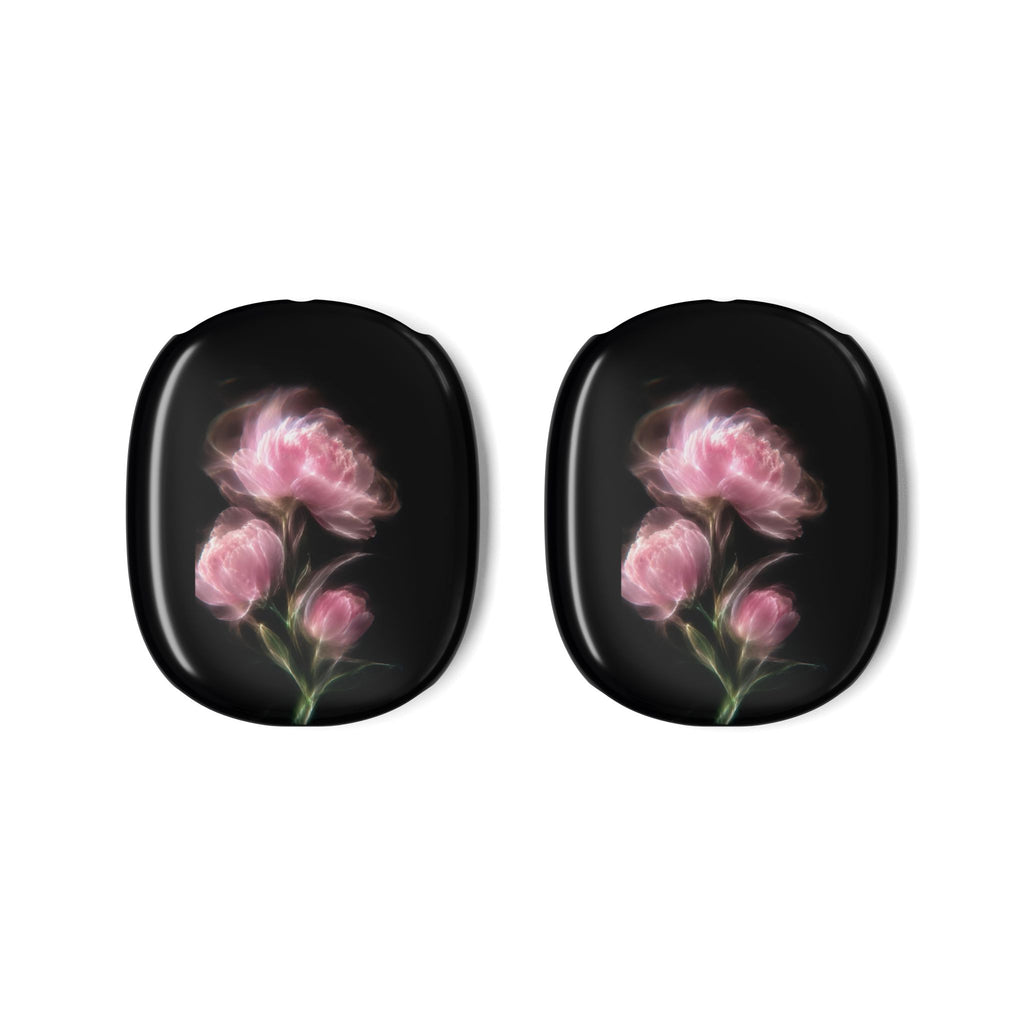 GLOWING PINK ORCHIDS AIRPODS MAX CASE COVERS