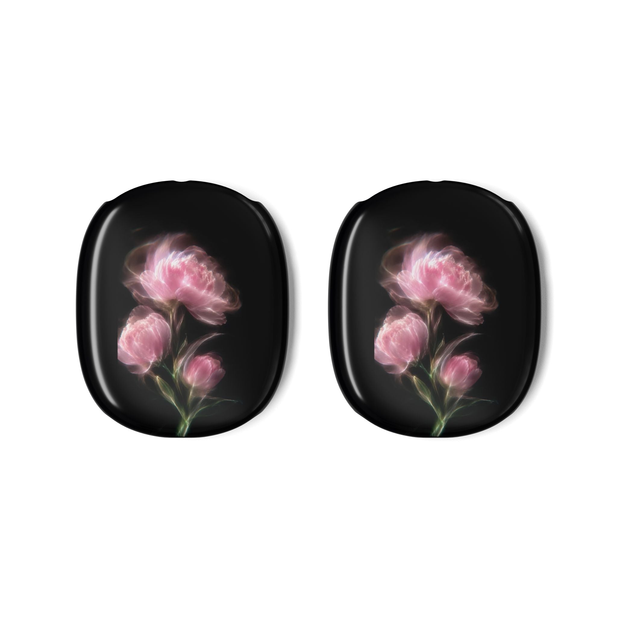 GLOWING PINK ORCHIDS AIRPODS MAX CASE COVERS