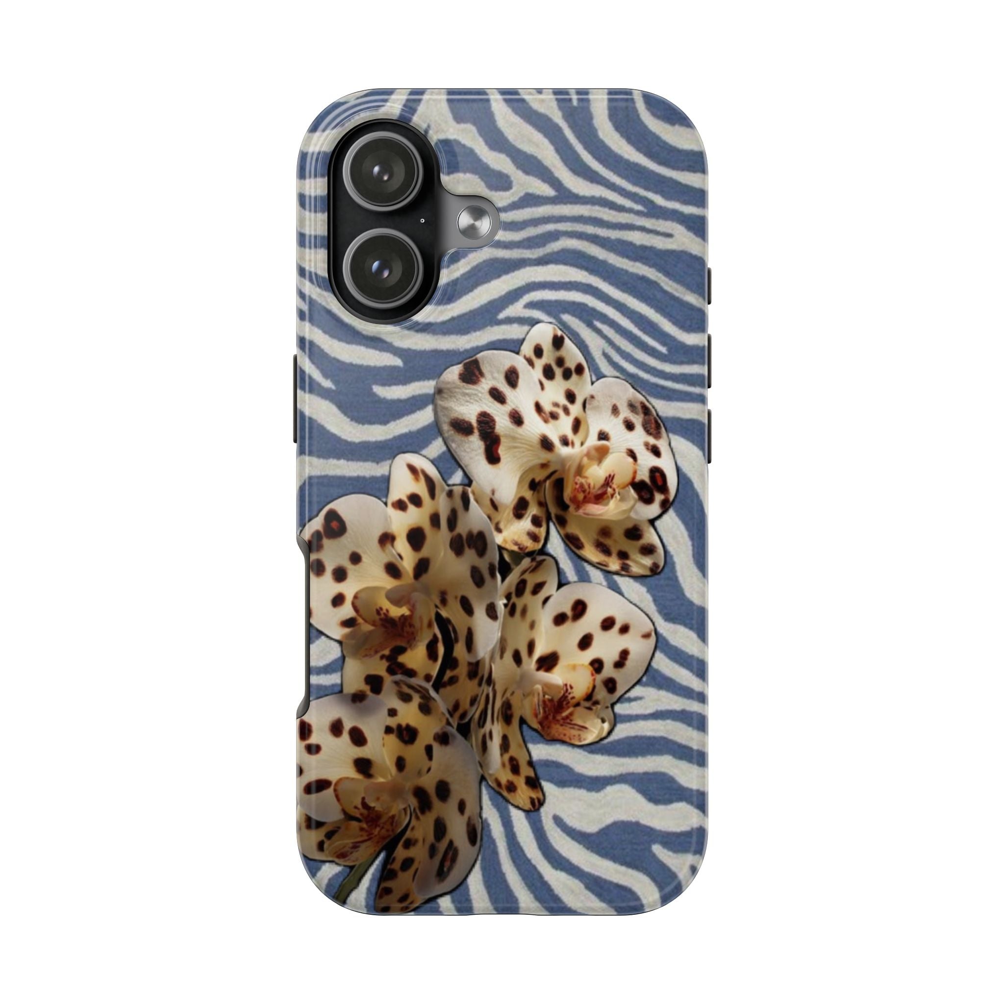 ZEBRA WILDFLOWERS PHONE CASE