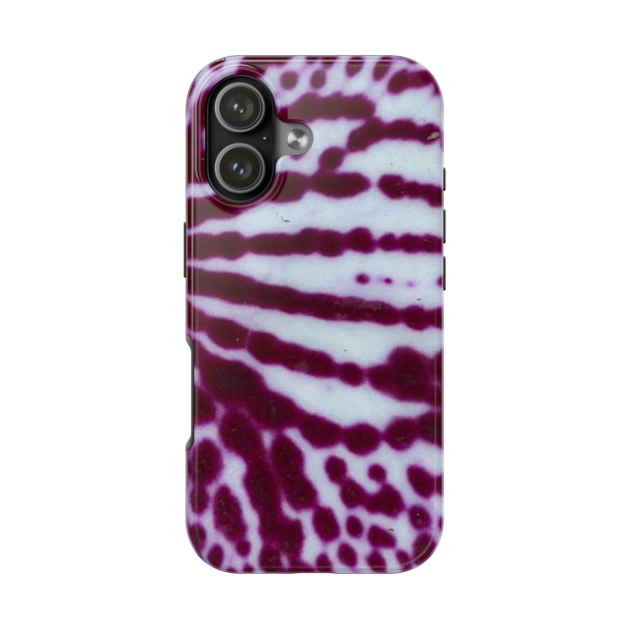 WINE RED TIE-DYE PHONE CASE