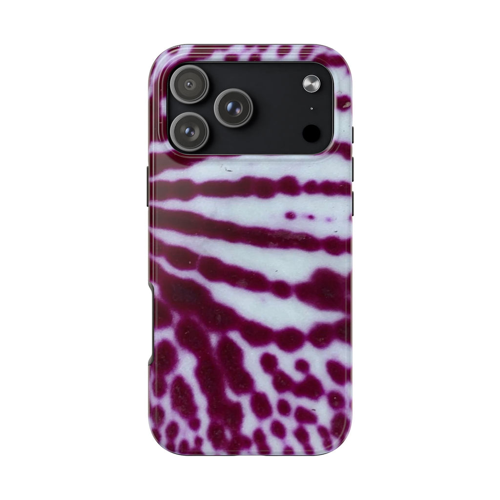 WINE RED TIE-DYE PHONE CASE