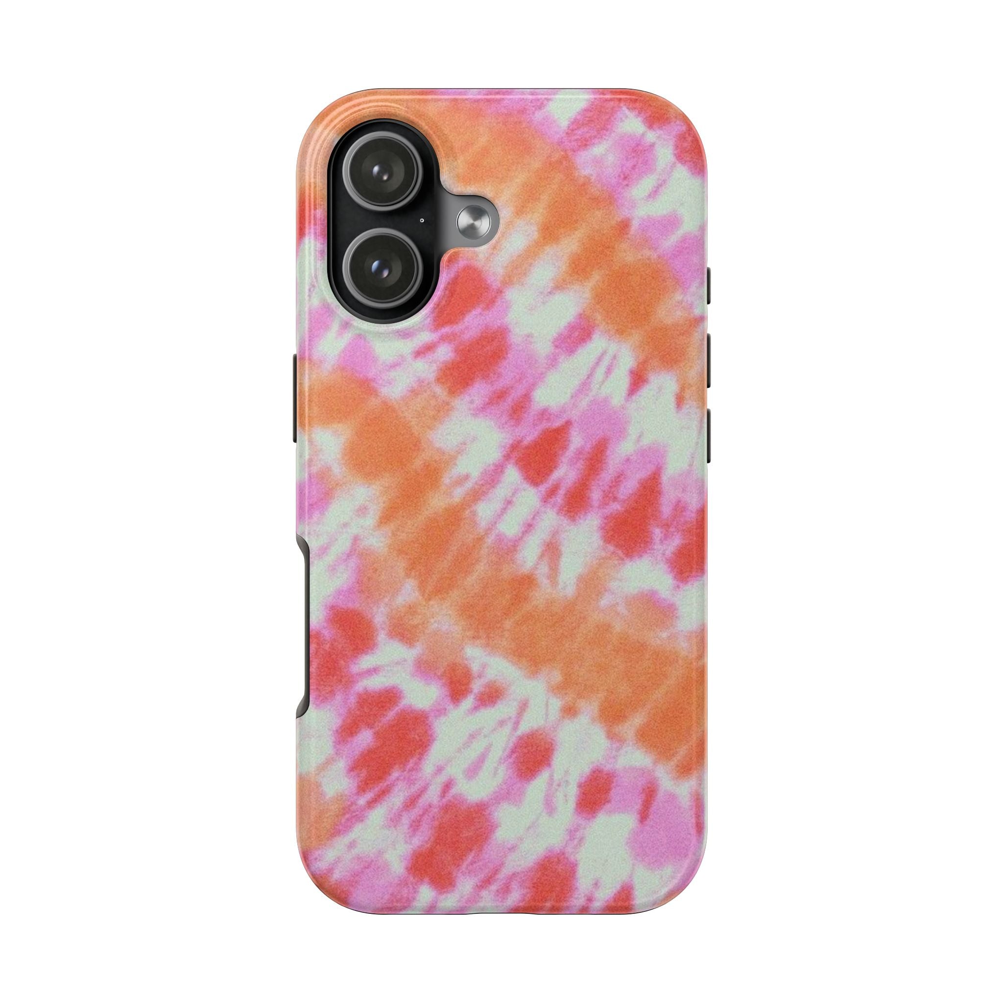 ORANGE TIE-DYE PHONE CASE
