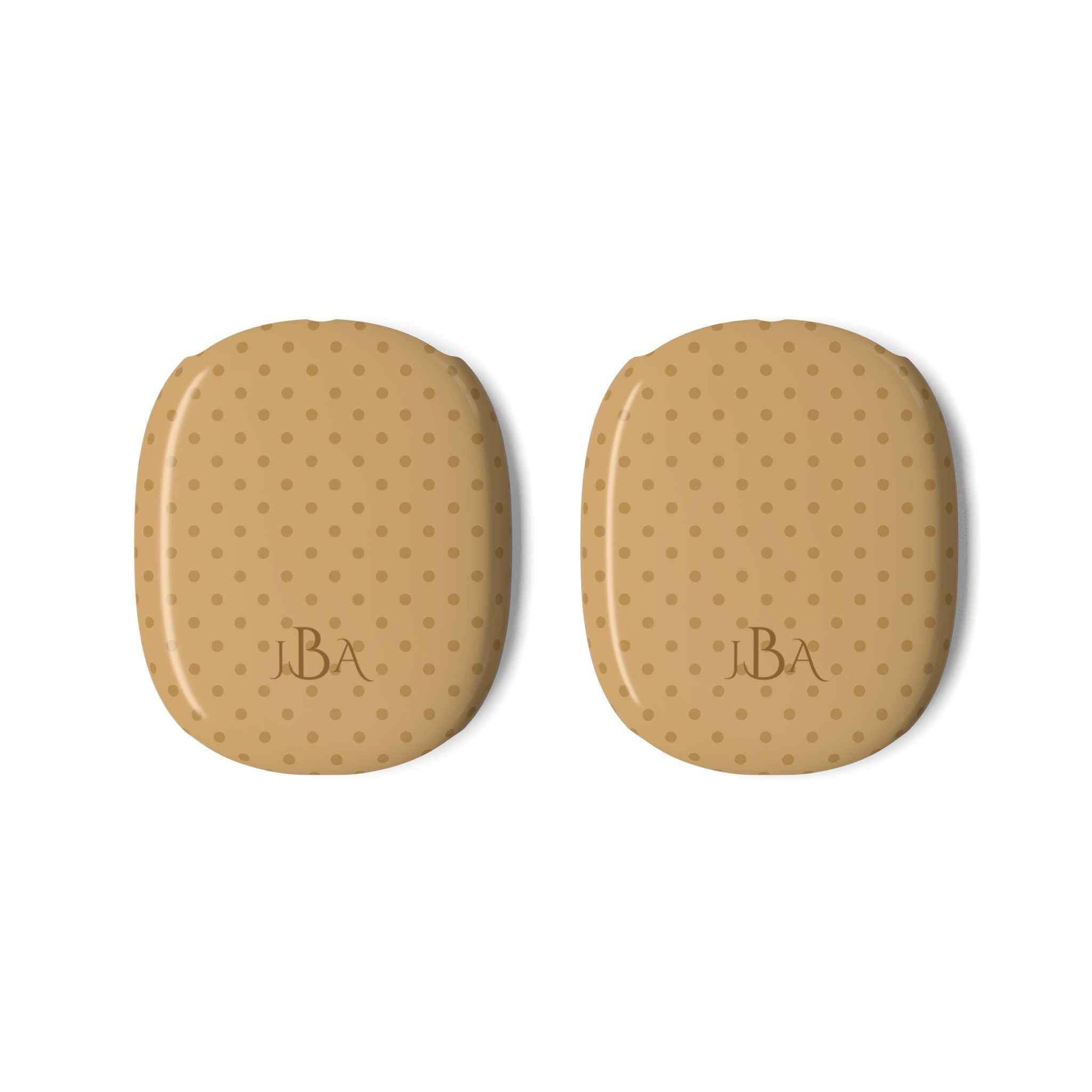 PERSONALIZED NAME CUSTOM CAMEL POLKA DOTS AIRPODS MAX CASE COVERS