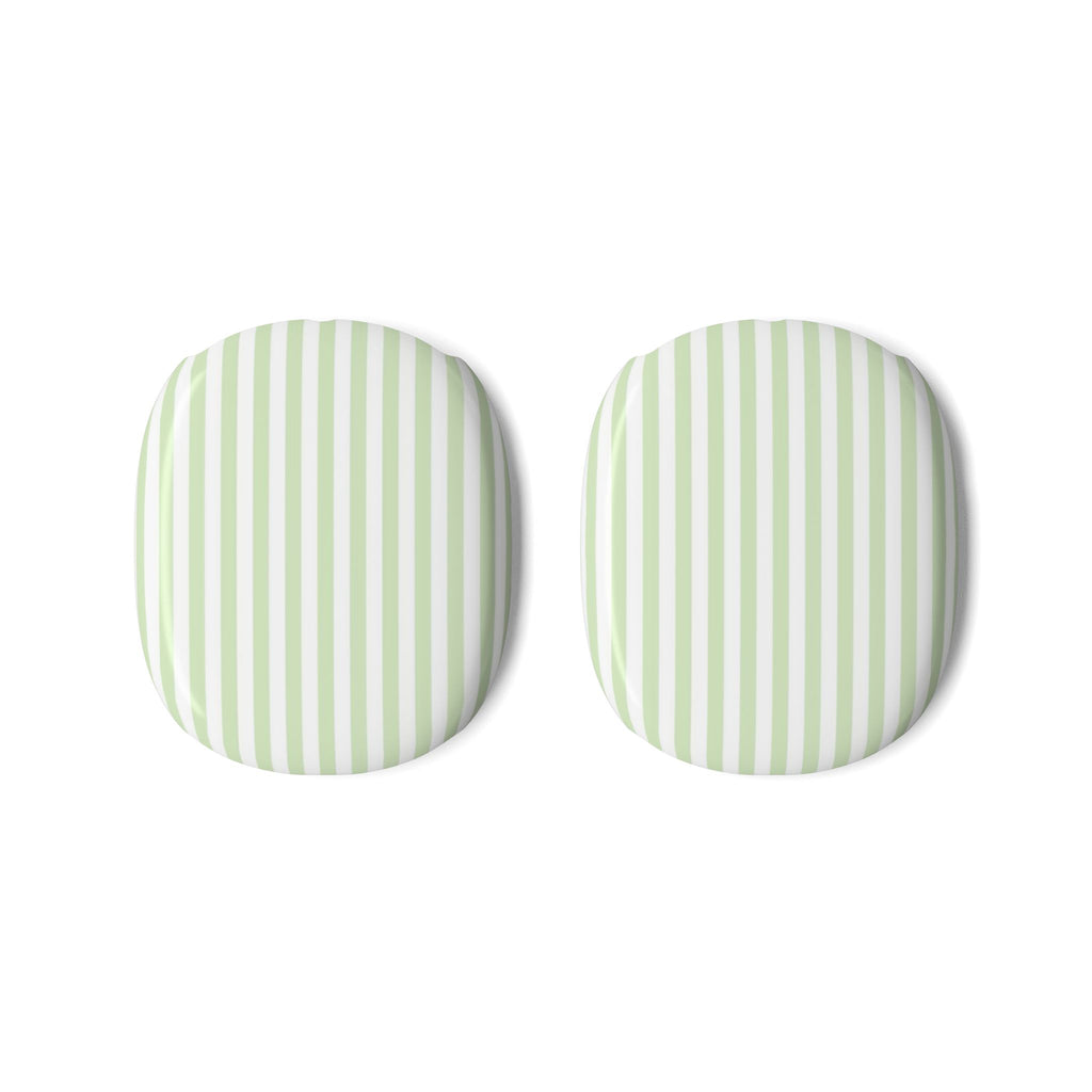 GREEN SOFT SERVE STRIPED AIRPODS MAX CASE COVERS