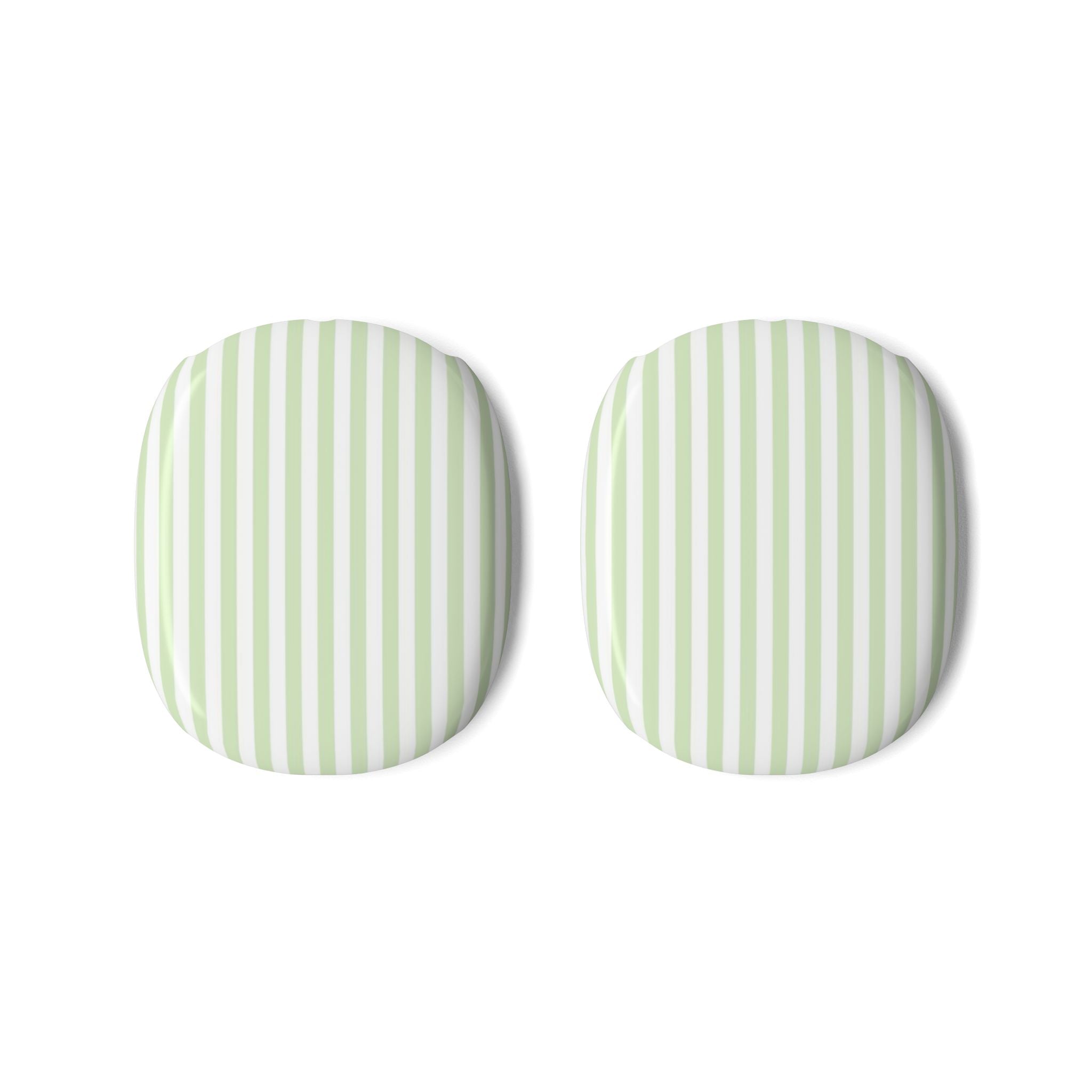 GREEN SOFT SERVE STRIPED AIRPODS MAX CASE COVERS