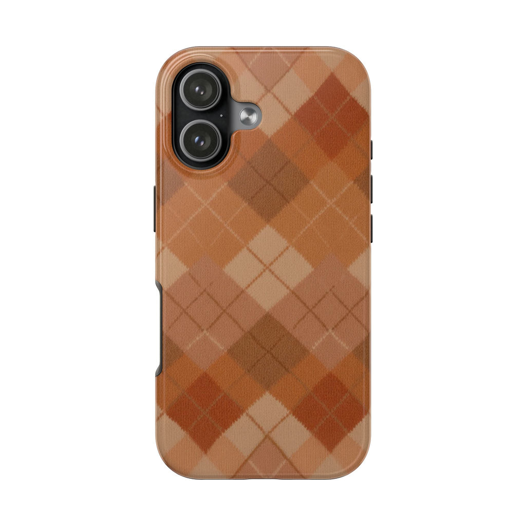AUTUMN CHECK PHONE CASE
