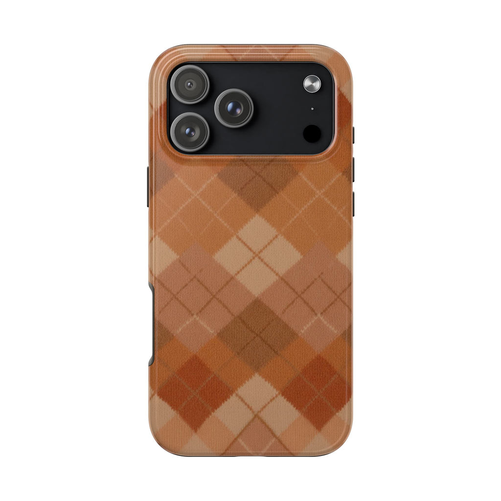 AUTUMN CHECK PHONE CASE