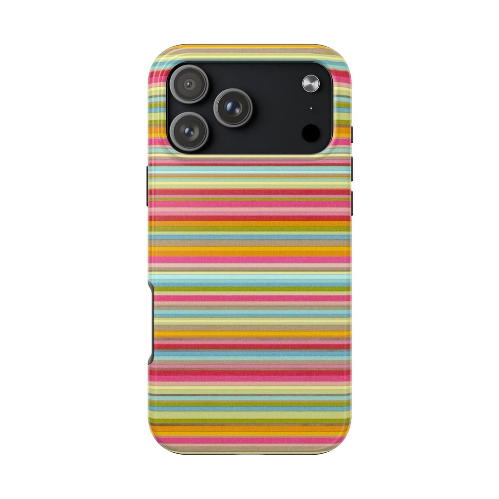 JET SET STRIPES PHONE CASE