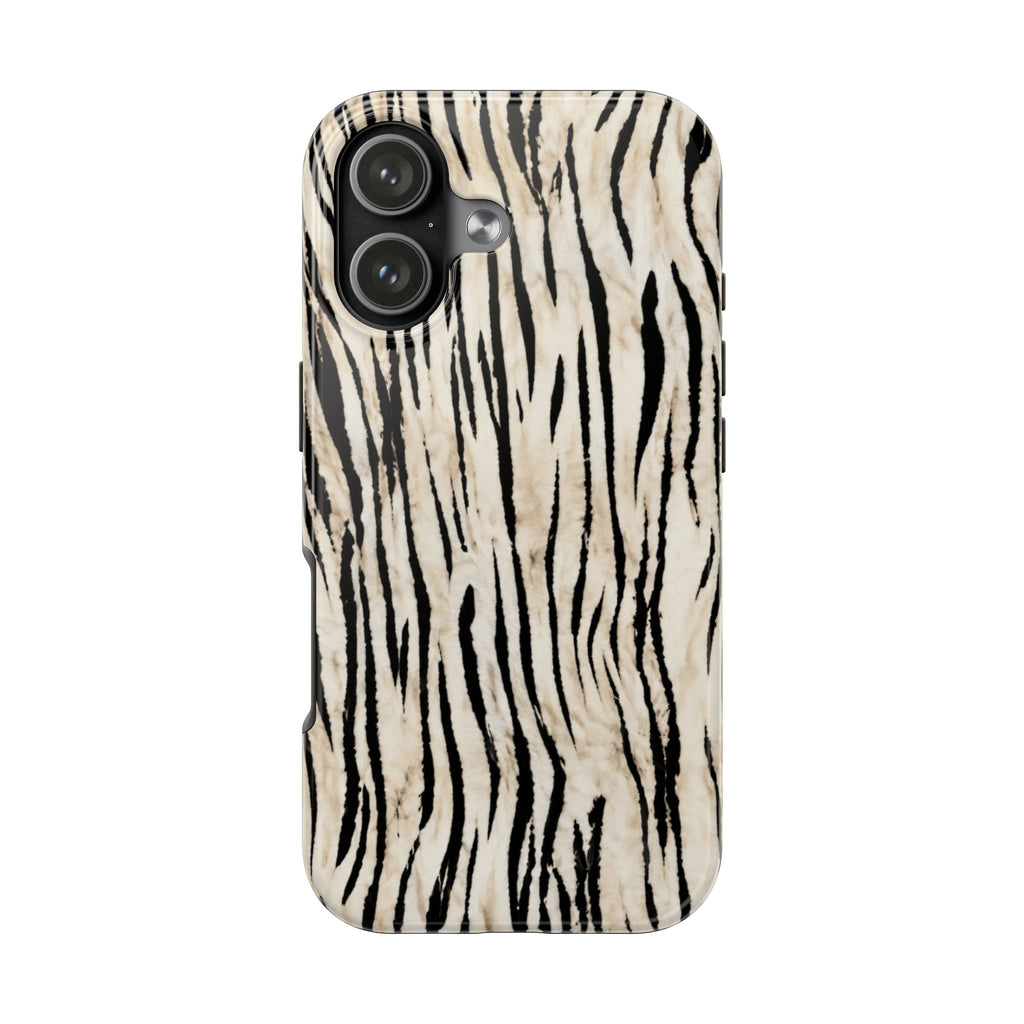 VANILLA ZEBRA PHONE CASE