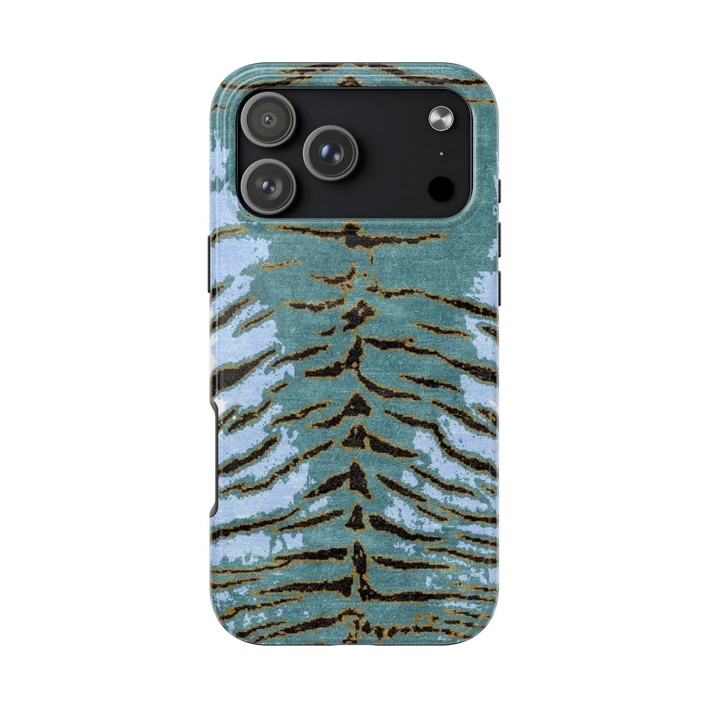 TEAL HIDE PHONE CASE