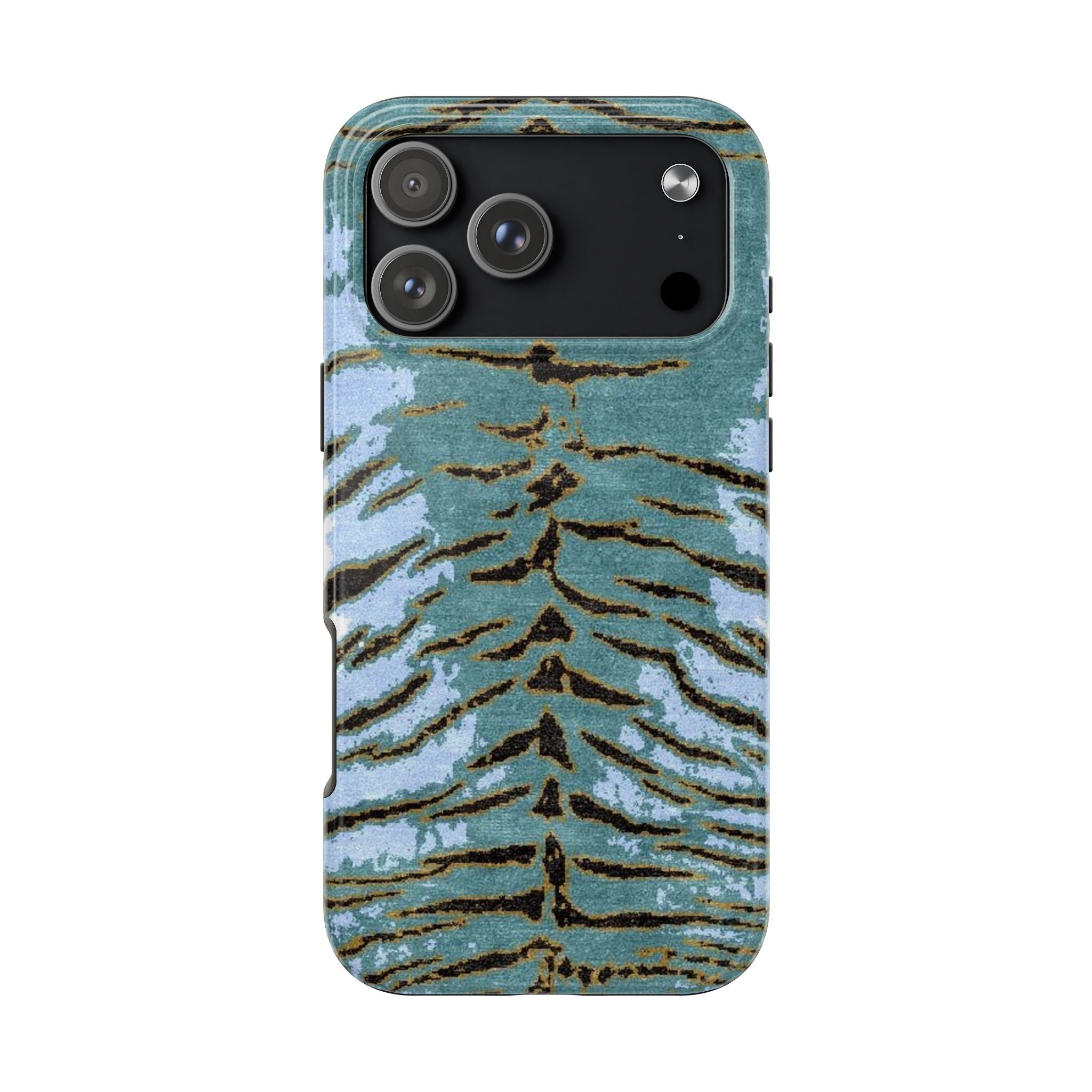 TEAL HIDE PHONE CASE