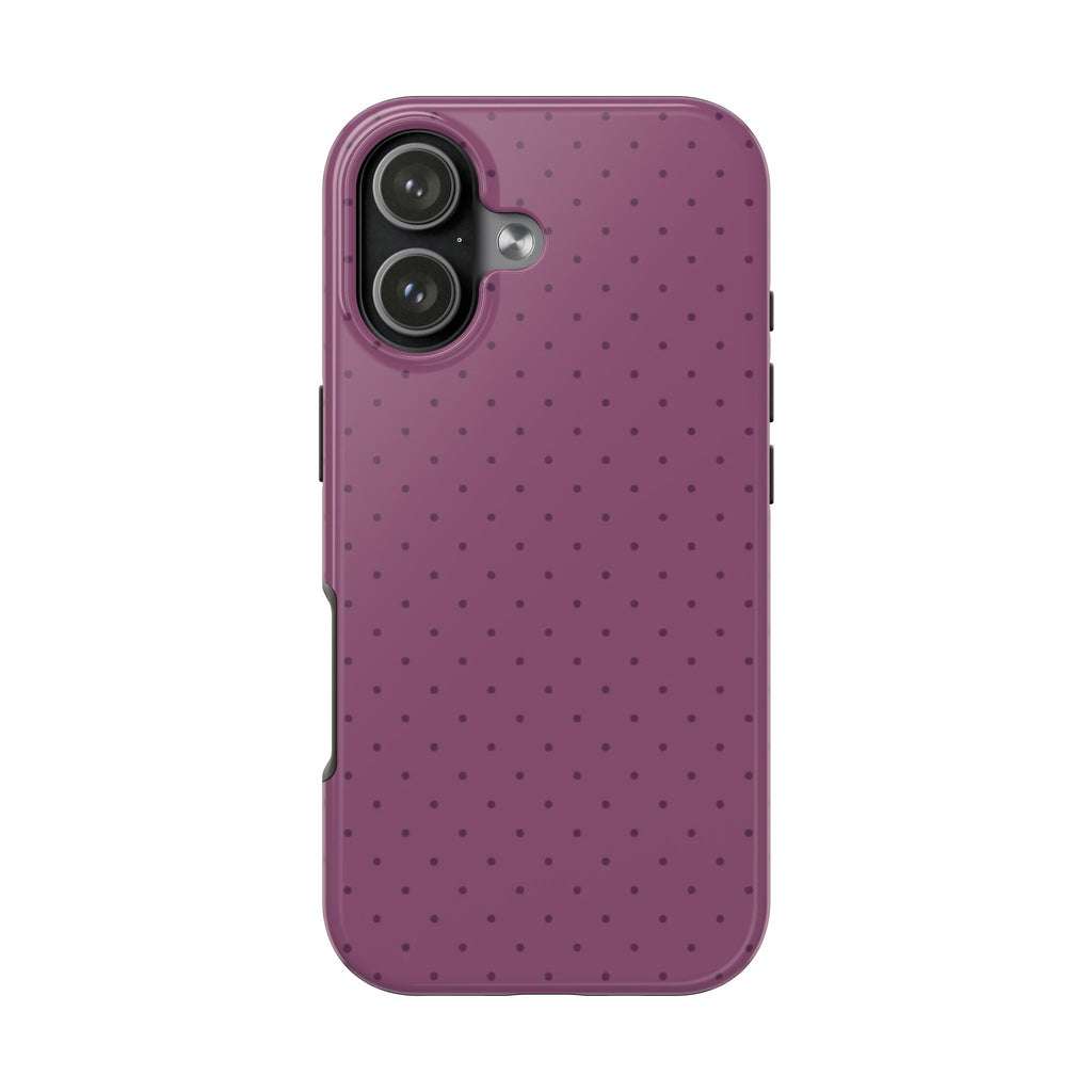 MAUVETTE POLKA DOTS PHONE CASE