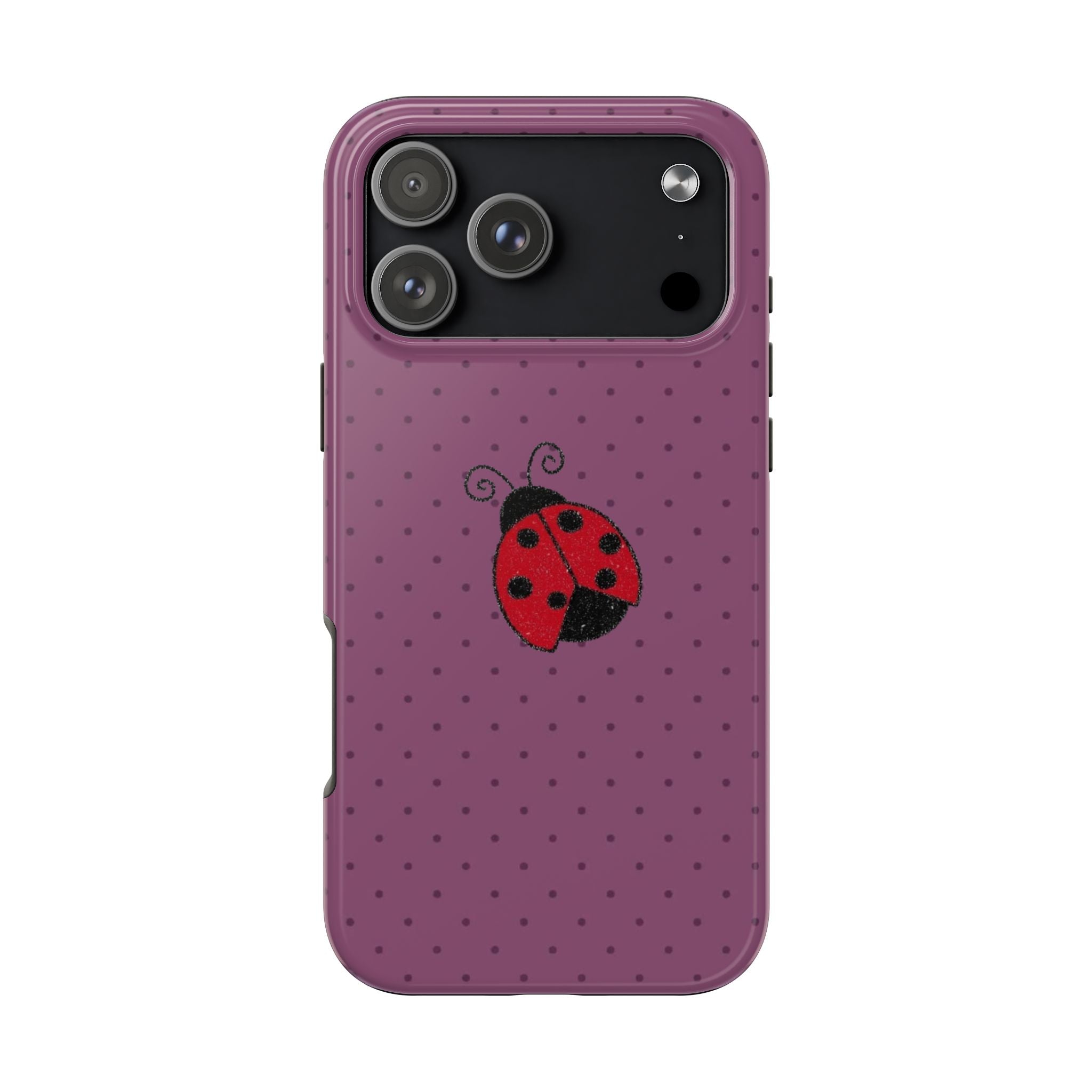 MAUVETTE LADYBUG POLKA DOTS PHONE CASE